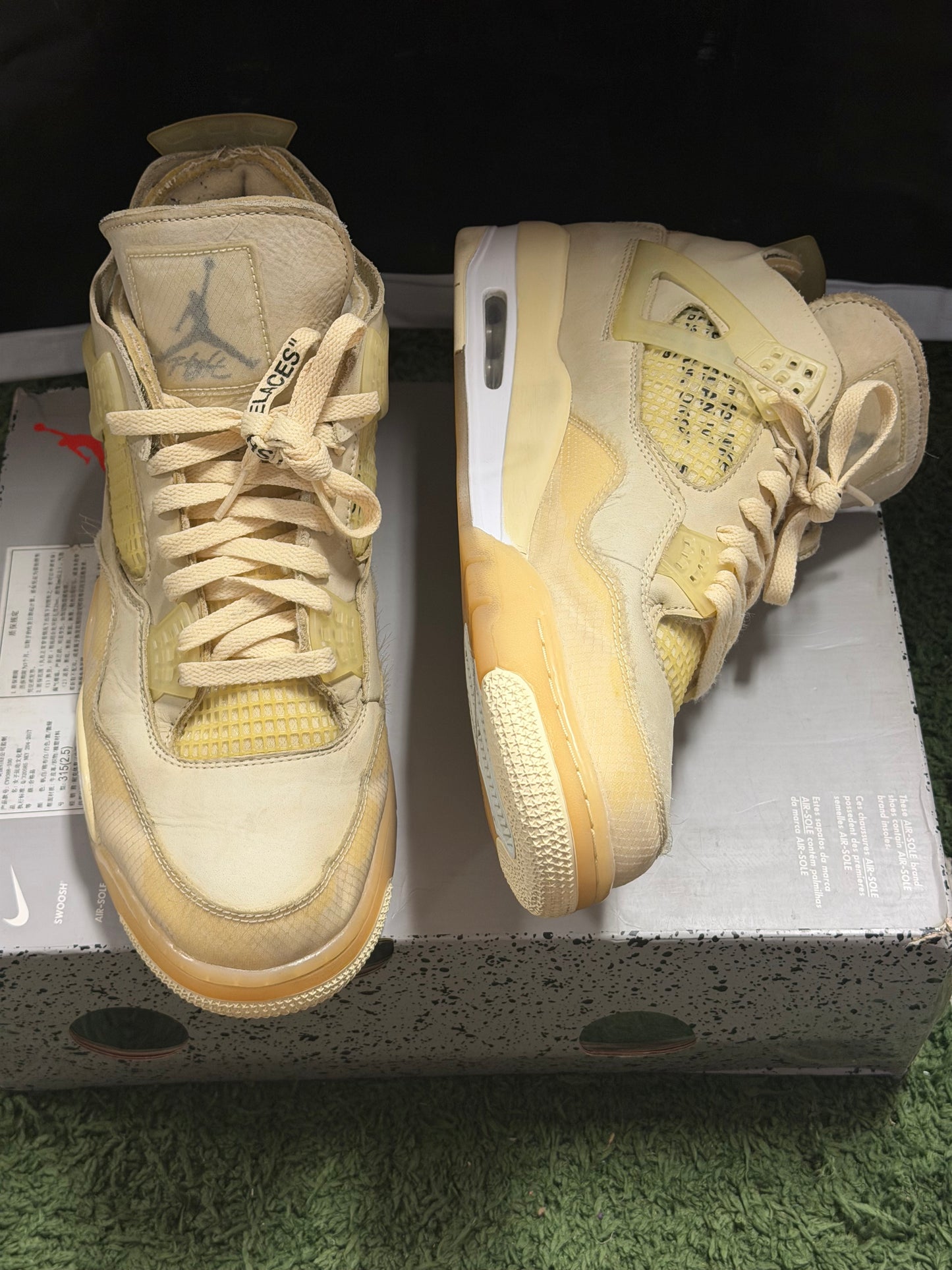 Jordan 4 Retro Off-White Sail (Women's)