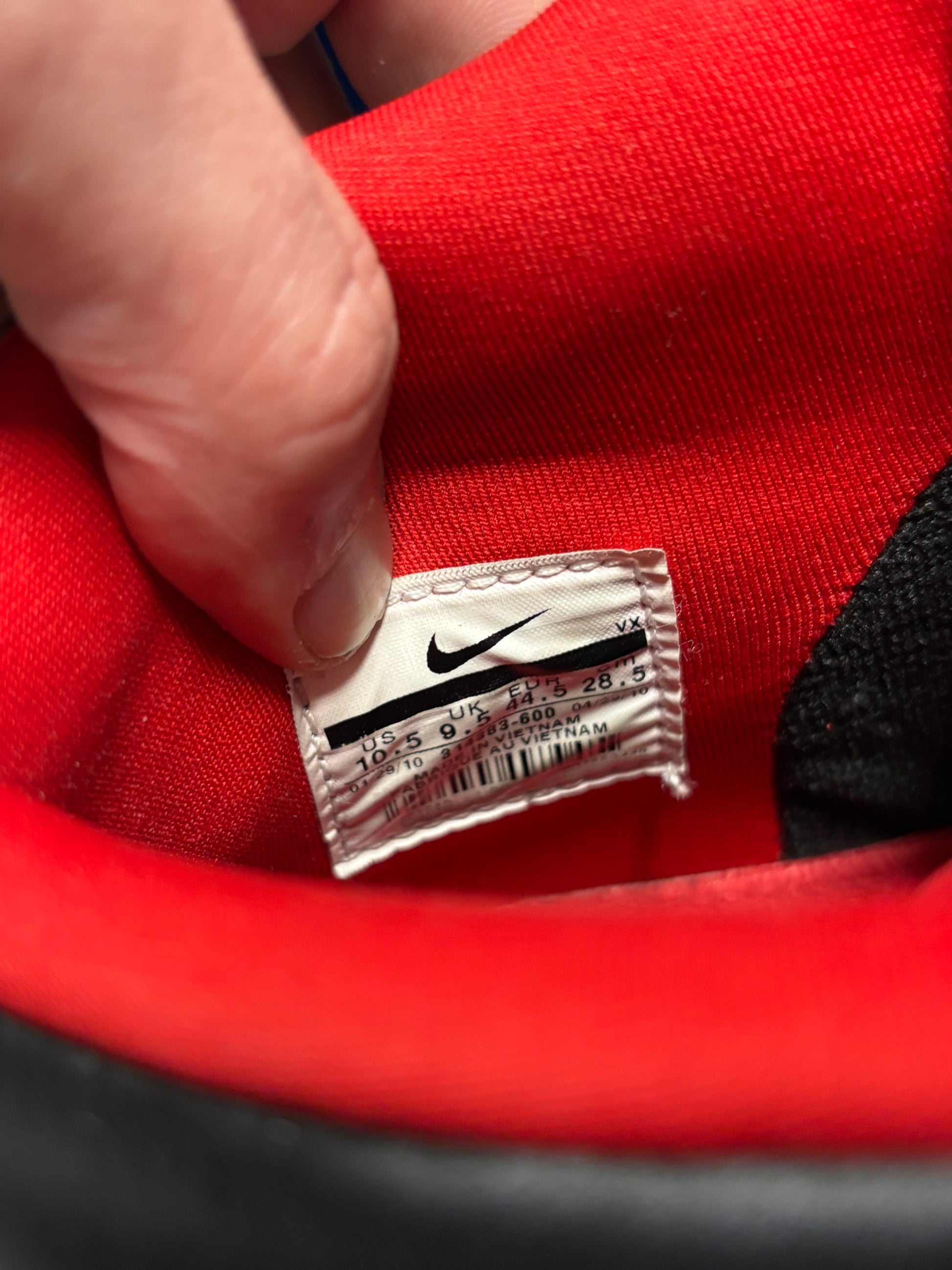 NIKE SB MID SPORT RED BLACK