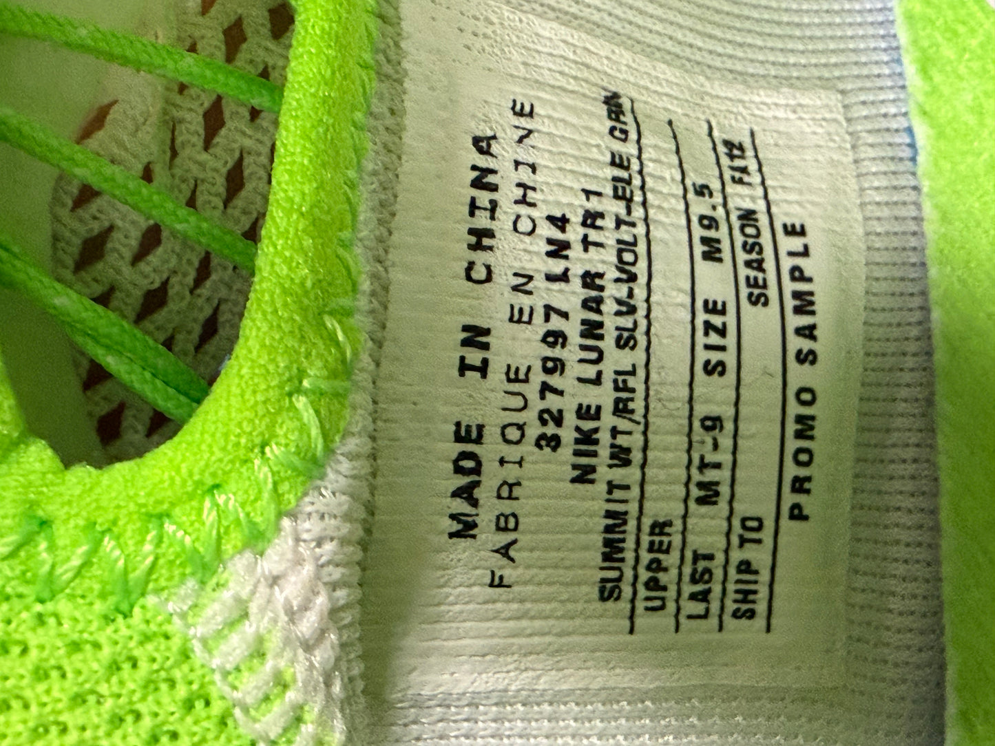 NIKE LUNAR TR1 ELECTRIC GREEN (SAMPLE)