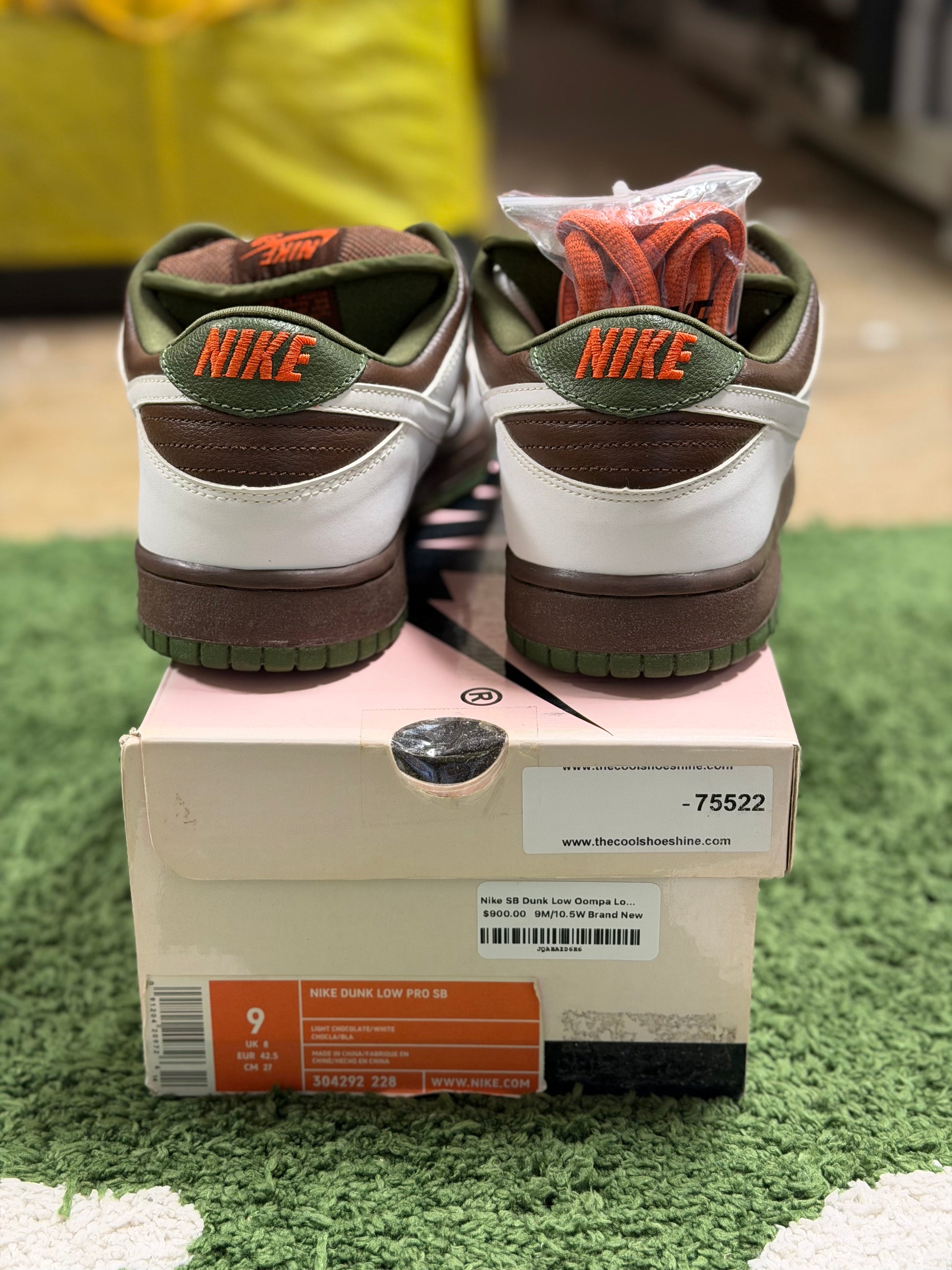 Nike SB Dunk Low Oompa Loompa