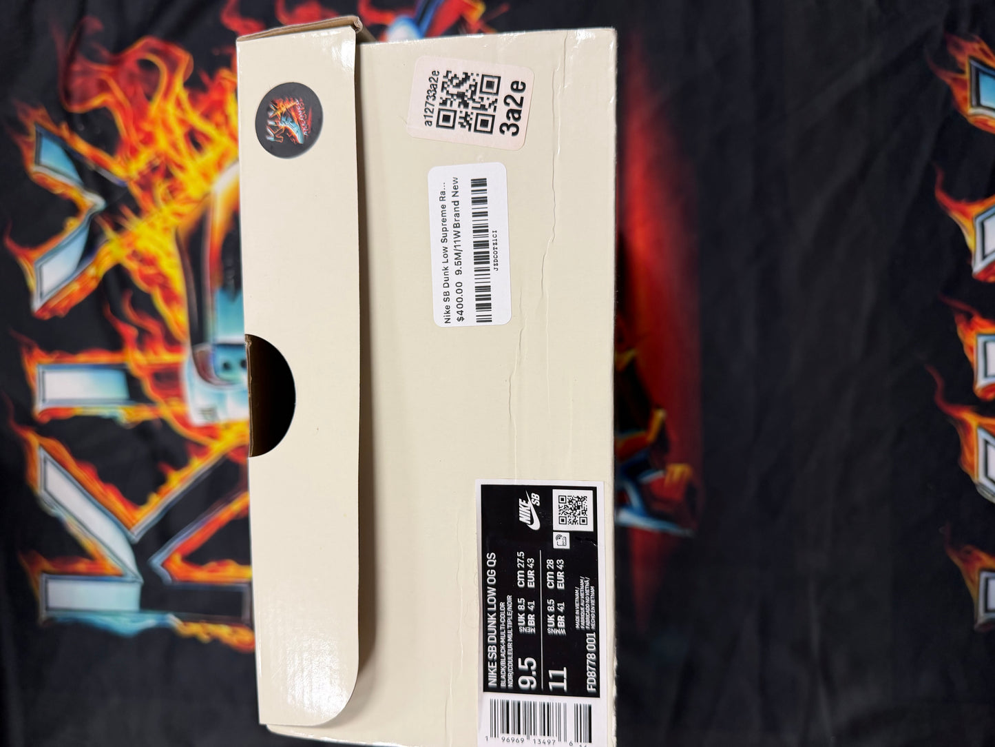 Nike SB Dunk Low Supreme Rammellzee