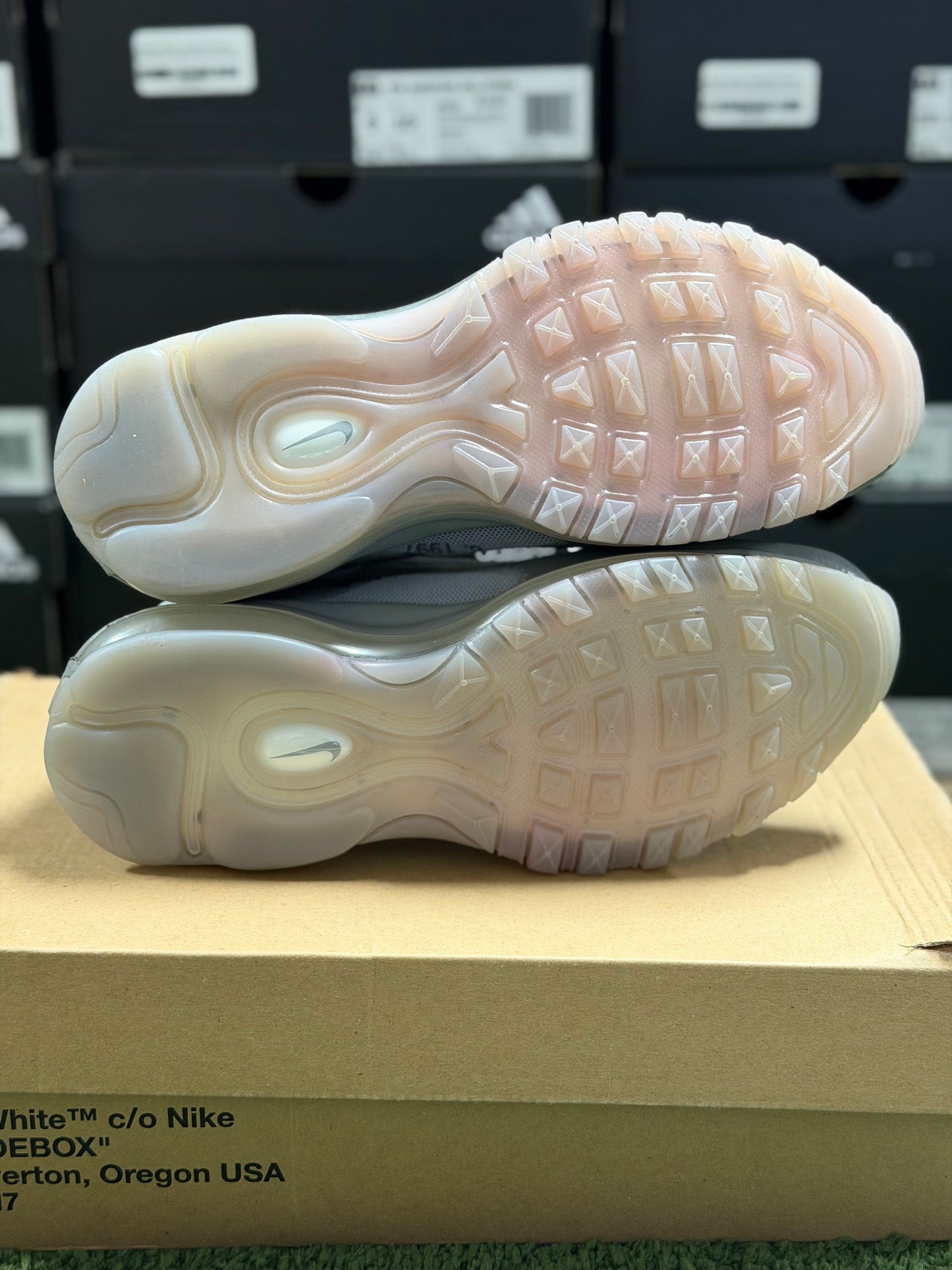 NIKE AIRMAX 97 OFFWHITE MENTA