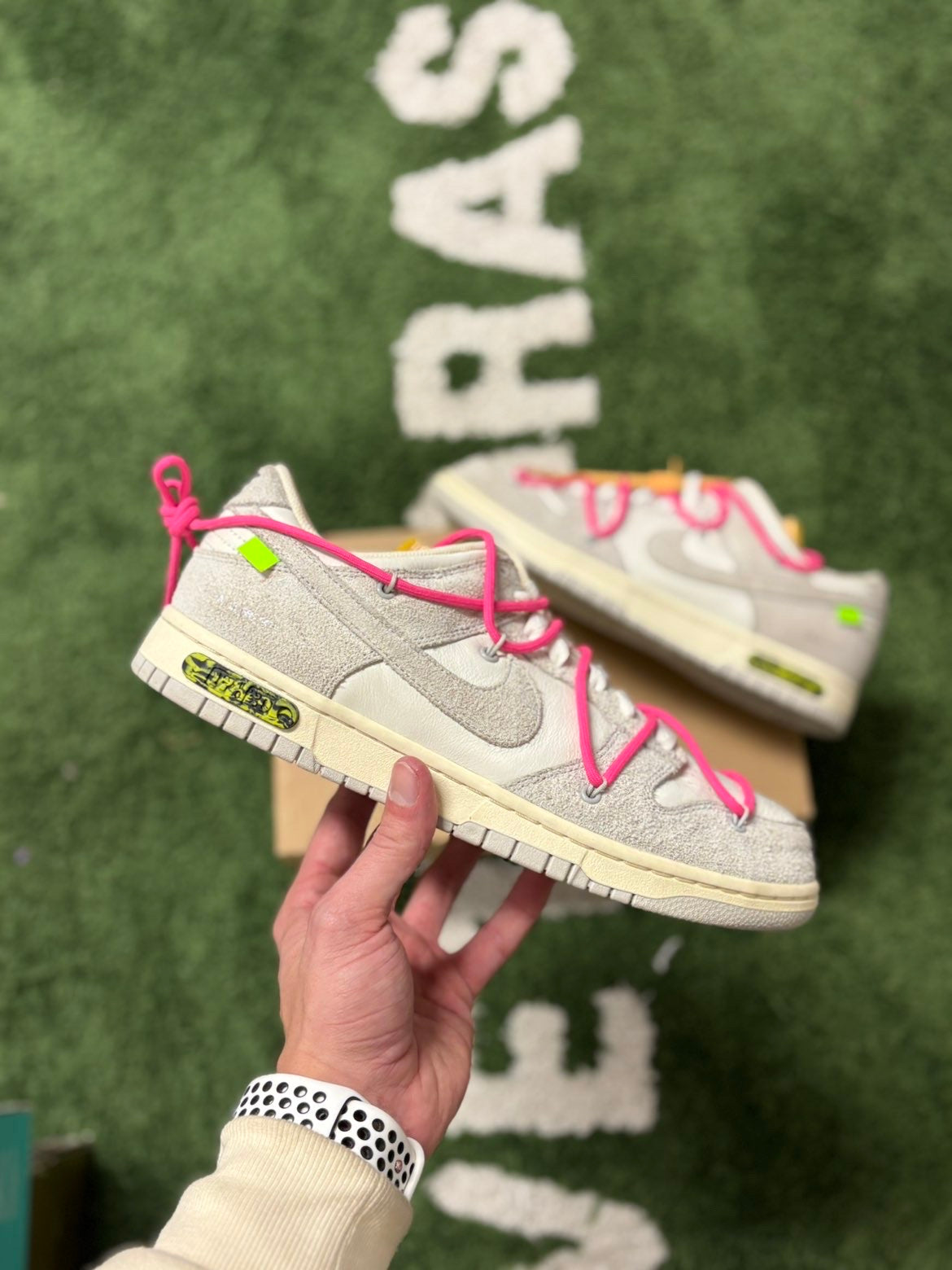 NIKE DUNK LOW OFFWHITE LOT 17 OF 50