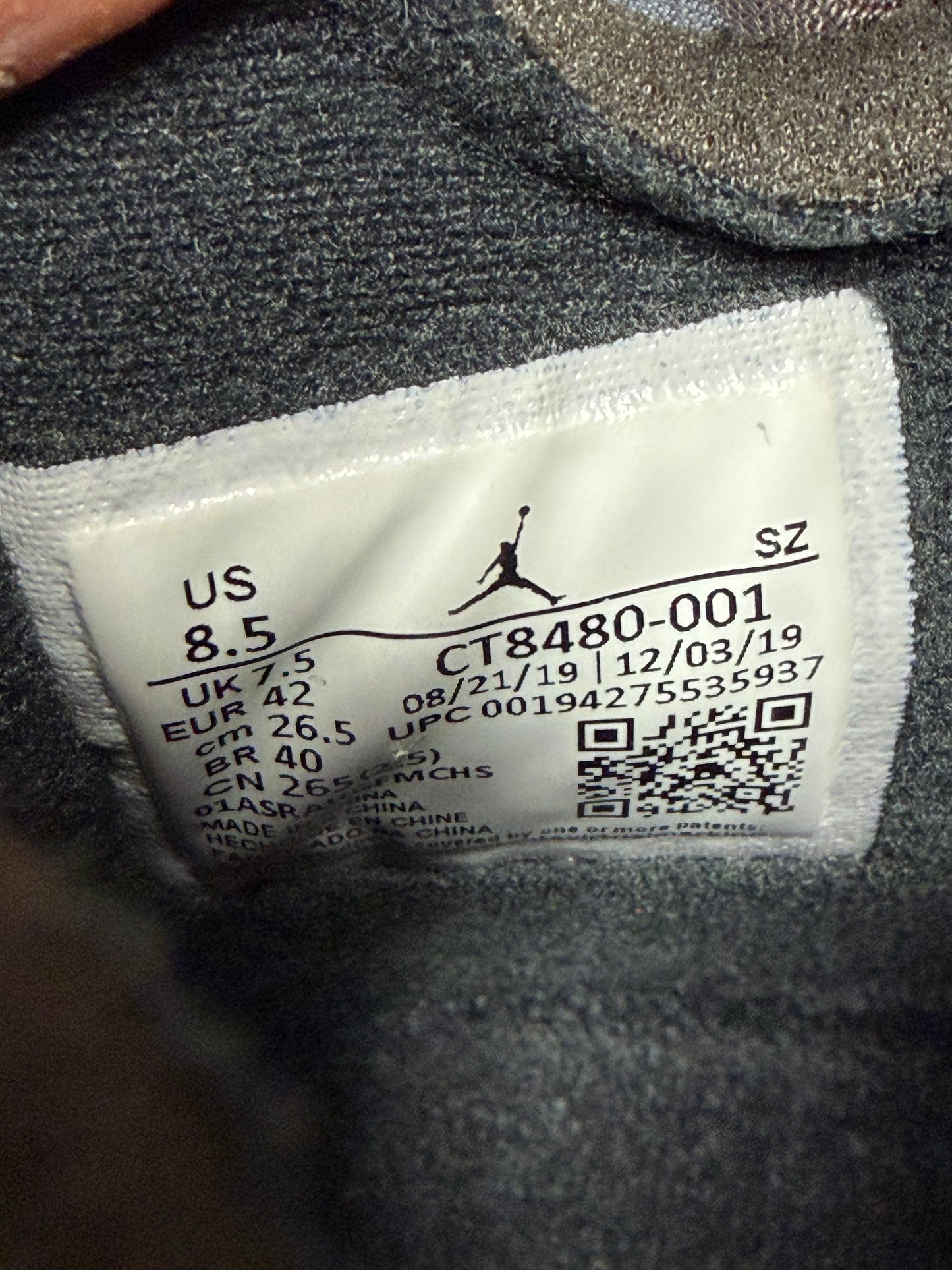 JORDAN 5 OFFWHITE MUSLIN