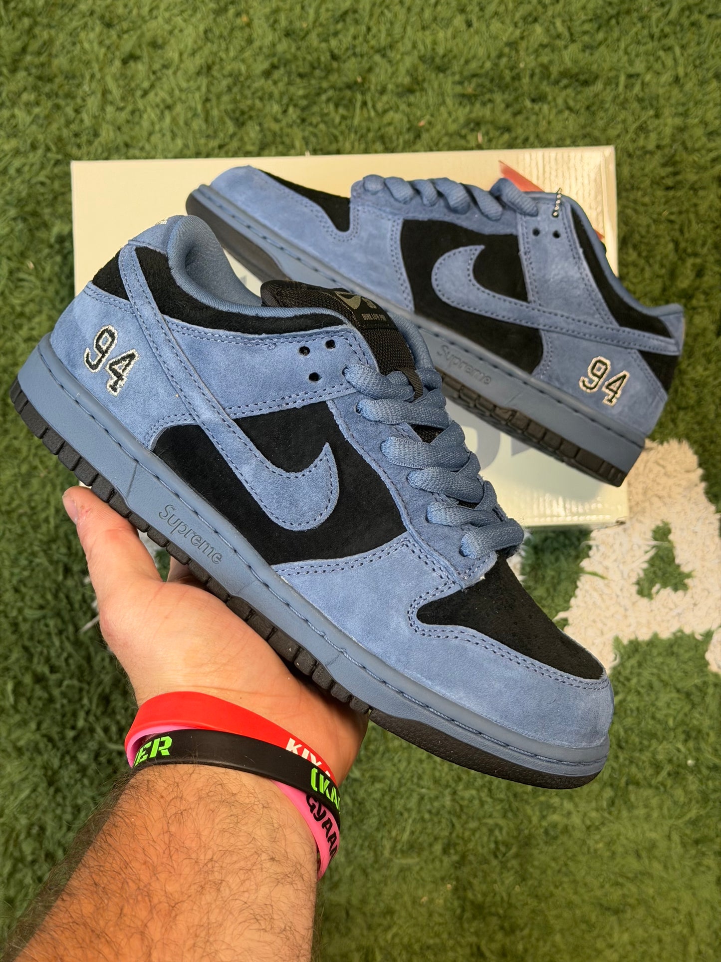 Nike SB Dunk Low Supreme 94 Ocean Fog
