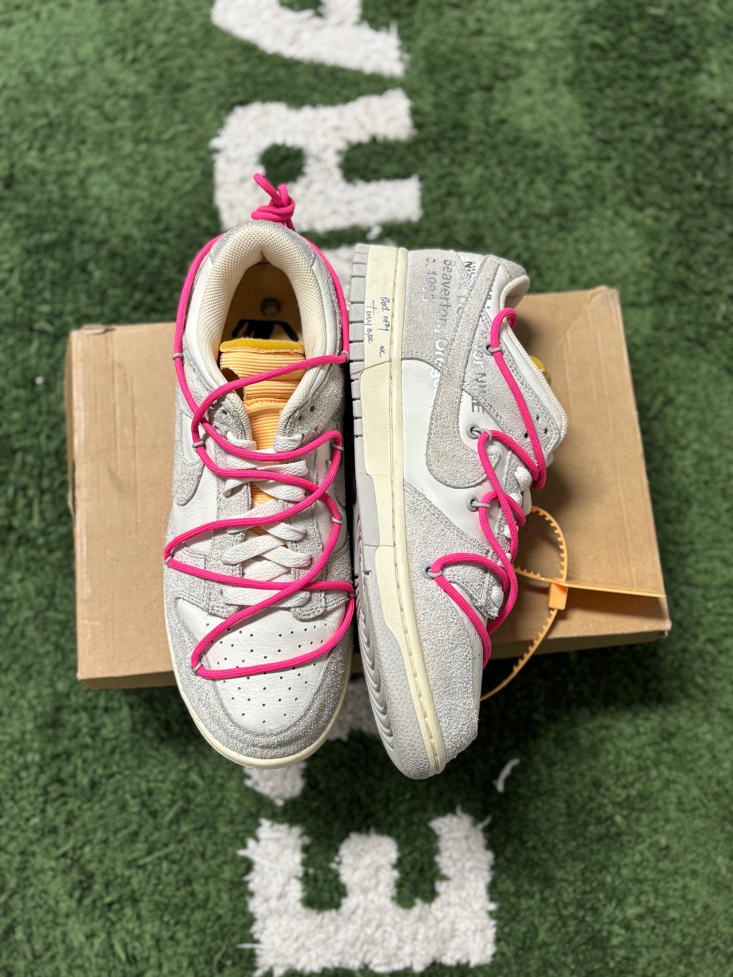 NIKE DUNK LOW OFFWHITE LOT 17 OF 50