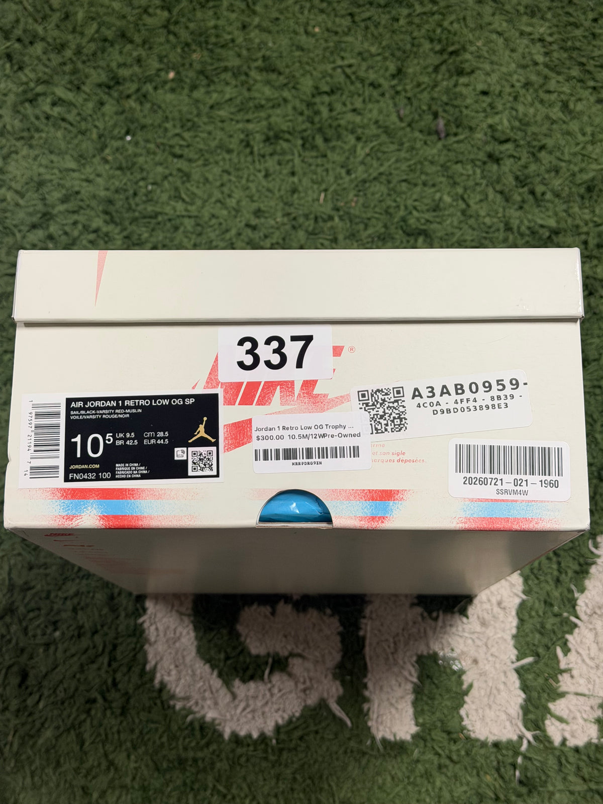 Jordan 1 Retro Low OG Trophy Room Rookie Card Away