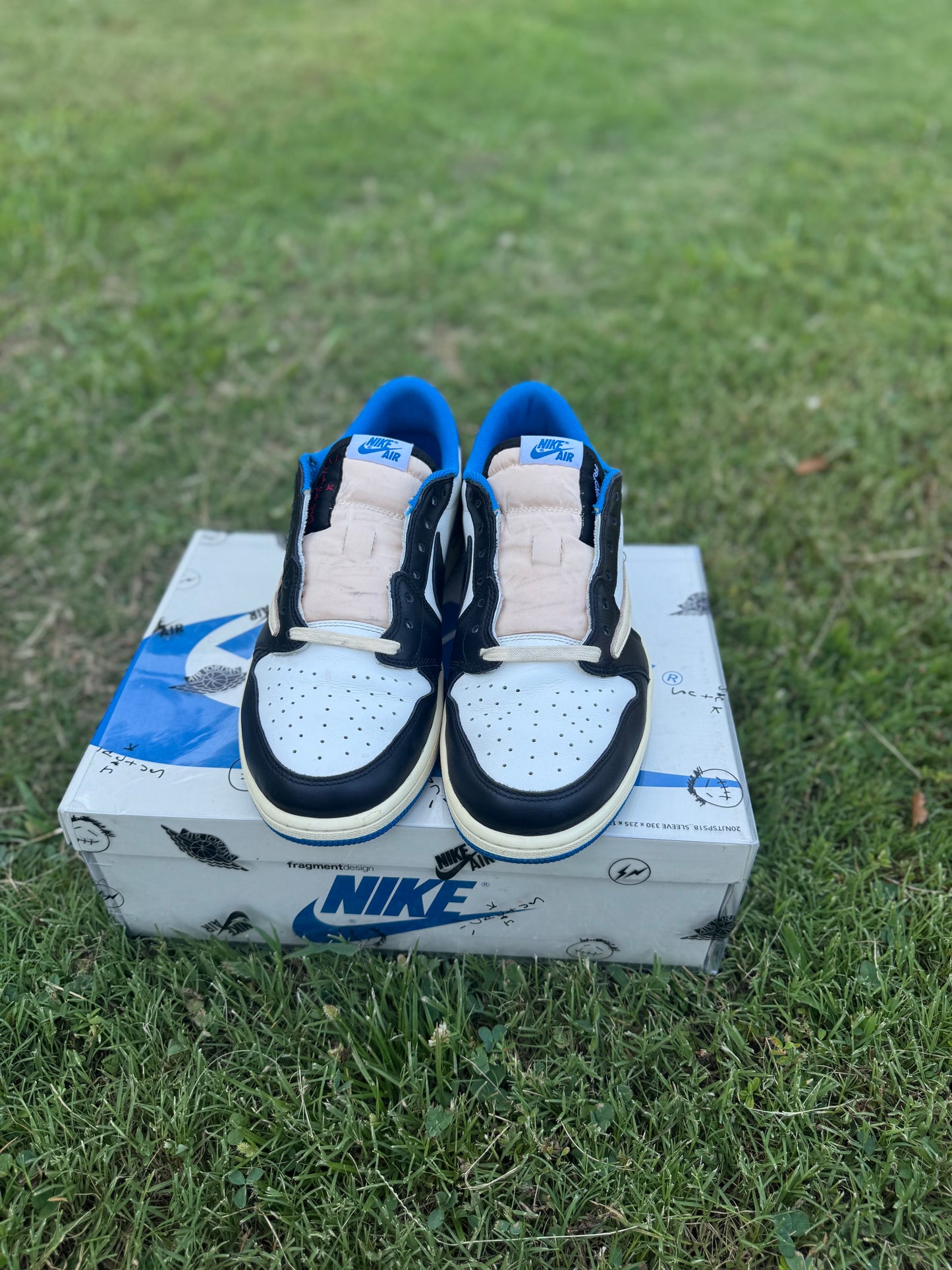 Jordan 1 Retro Low OG SP "Fragment X Travis Scott" Sz 12M