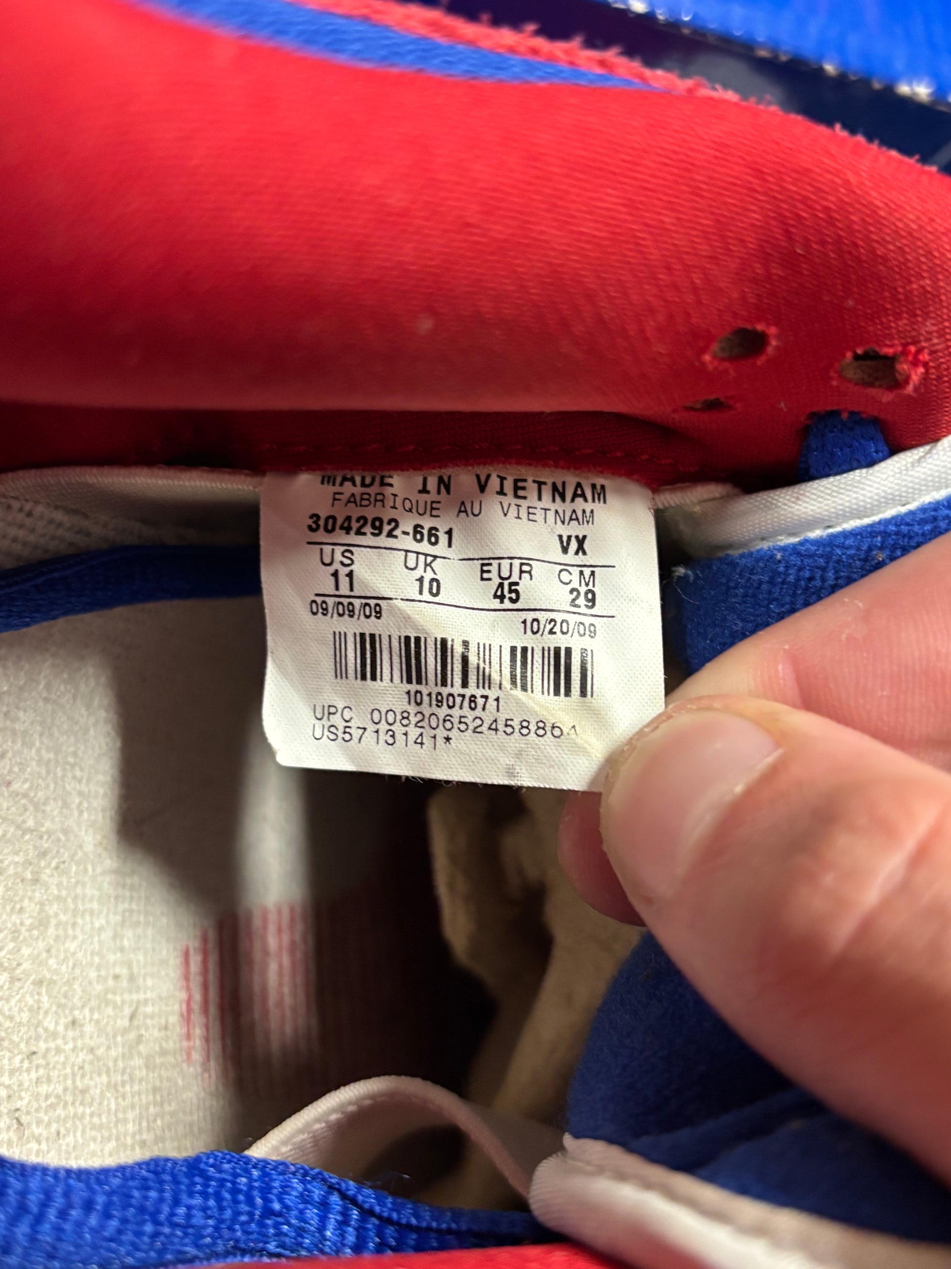 Nike Dunk Low Pro Sb Red/Royal