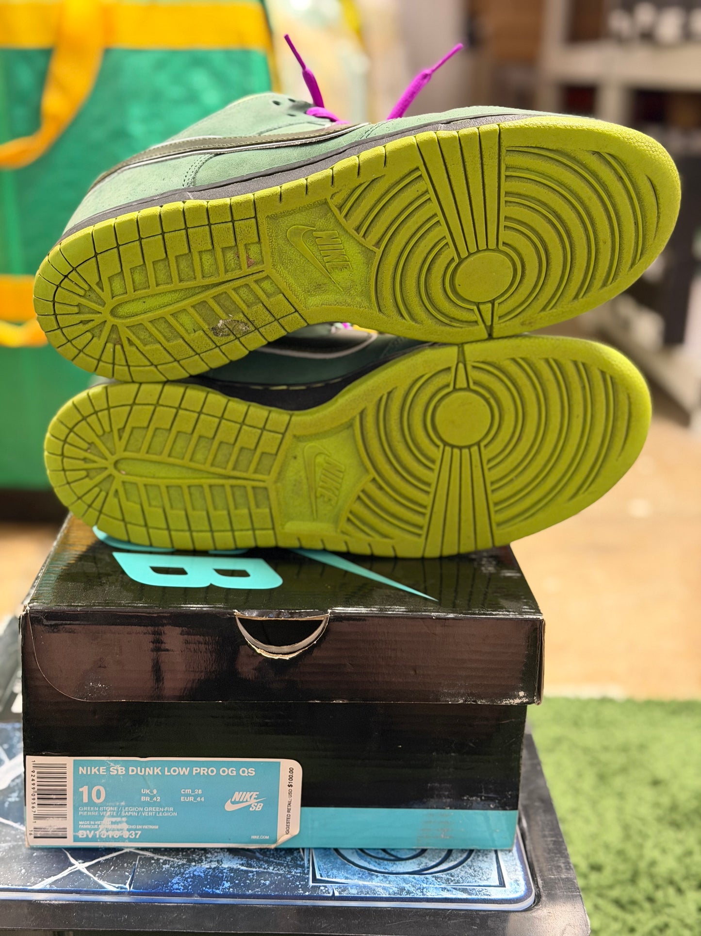 Nike SB Dunk Low Concepts Green Lobster (Special Box)