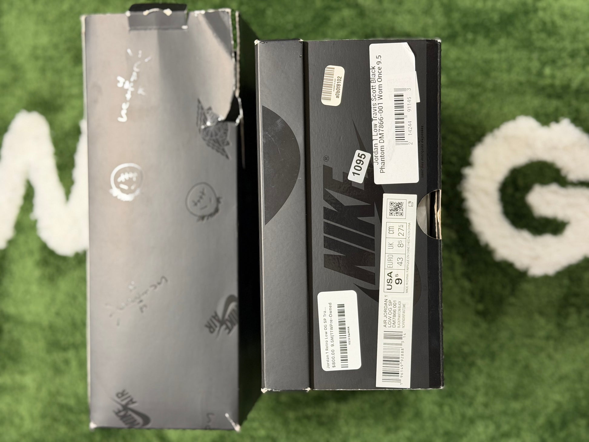 Jordan 1 Retro Low OG SP Travis Scott Black Phantom