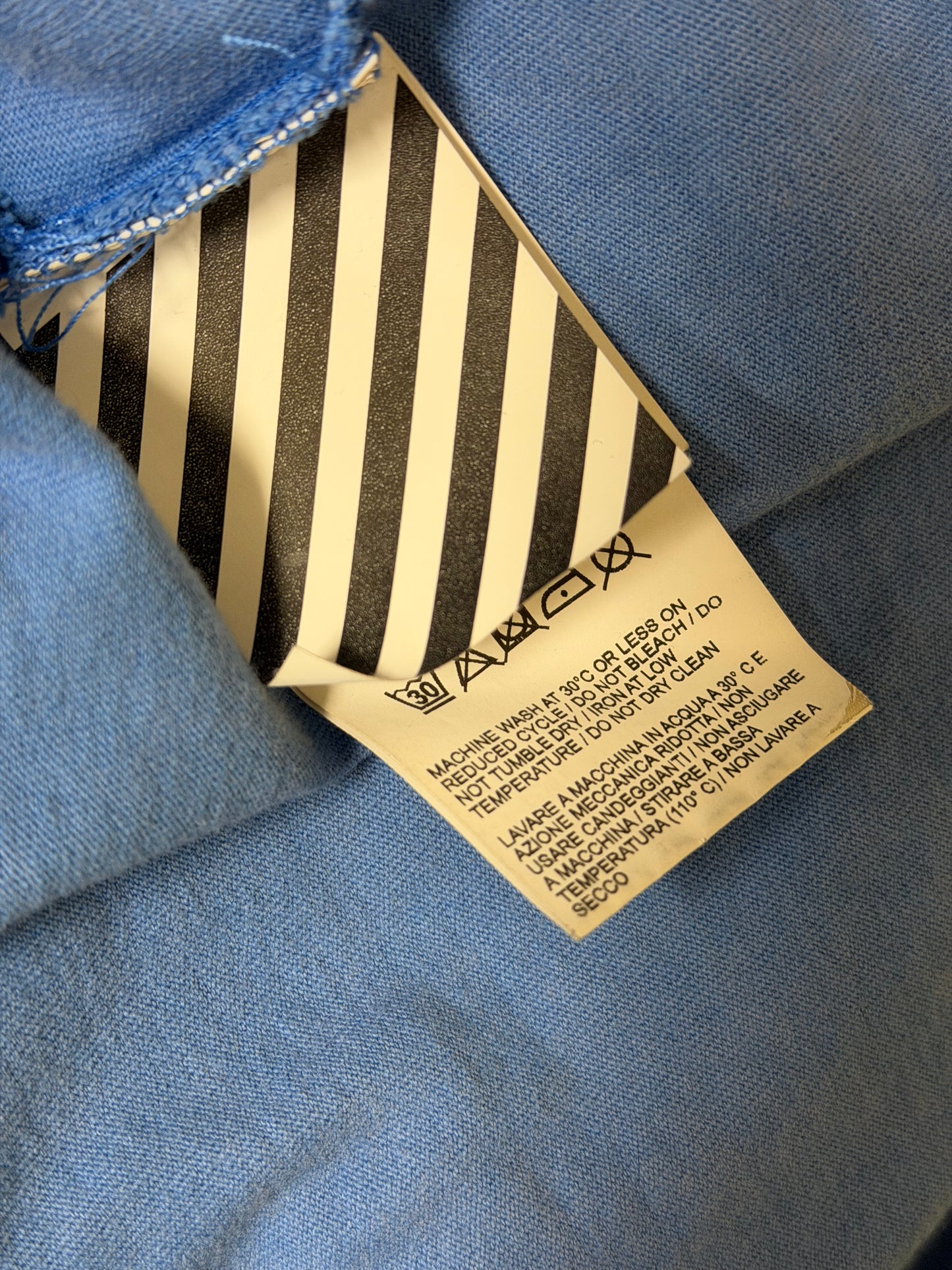 OFFWHITE T-SHIRT VIOLET