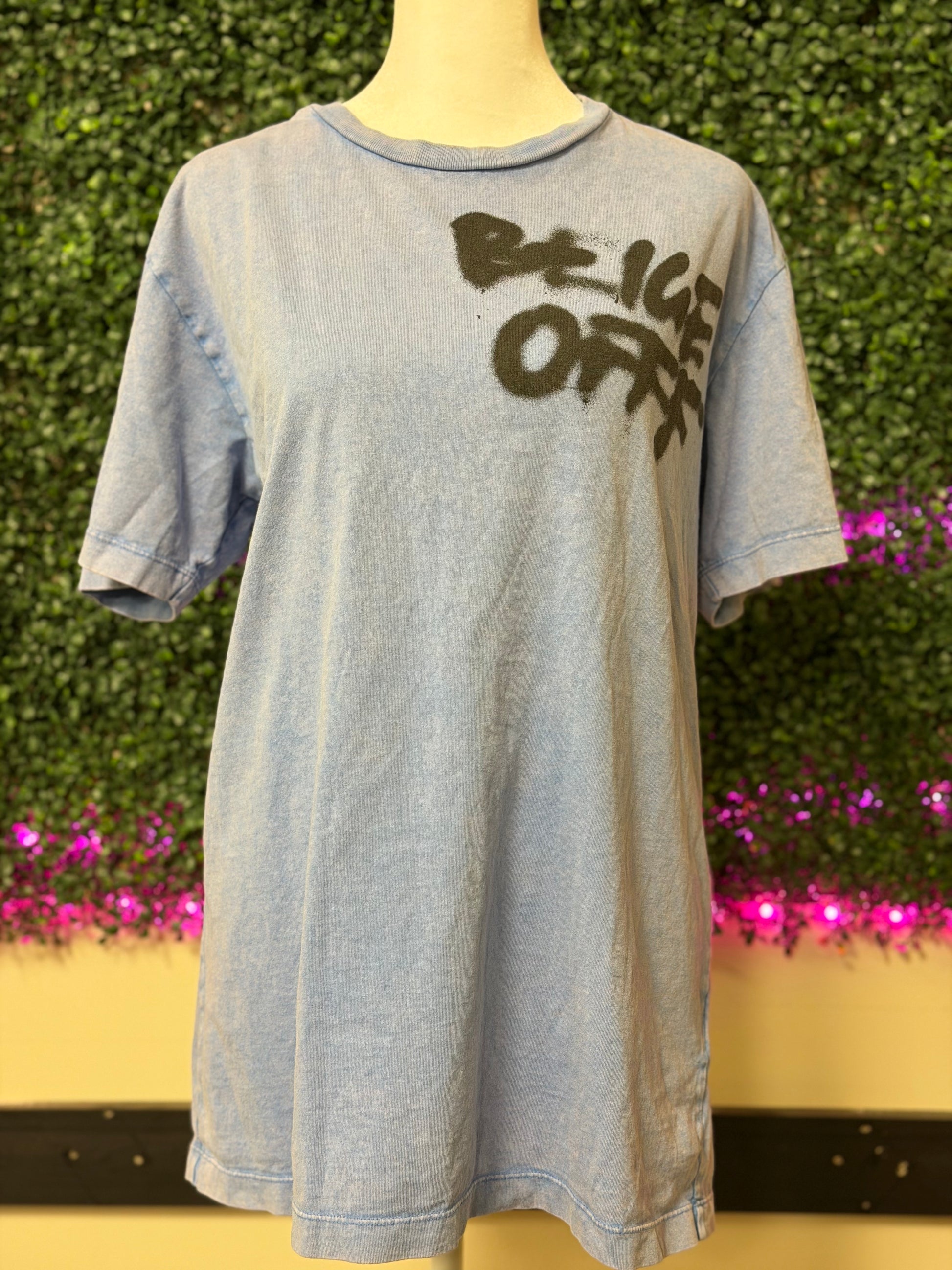 OFFWHITE T-SHIRT VIOLET