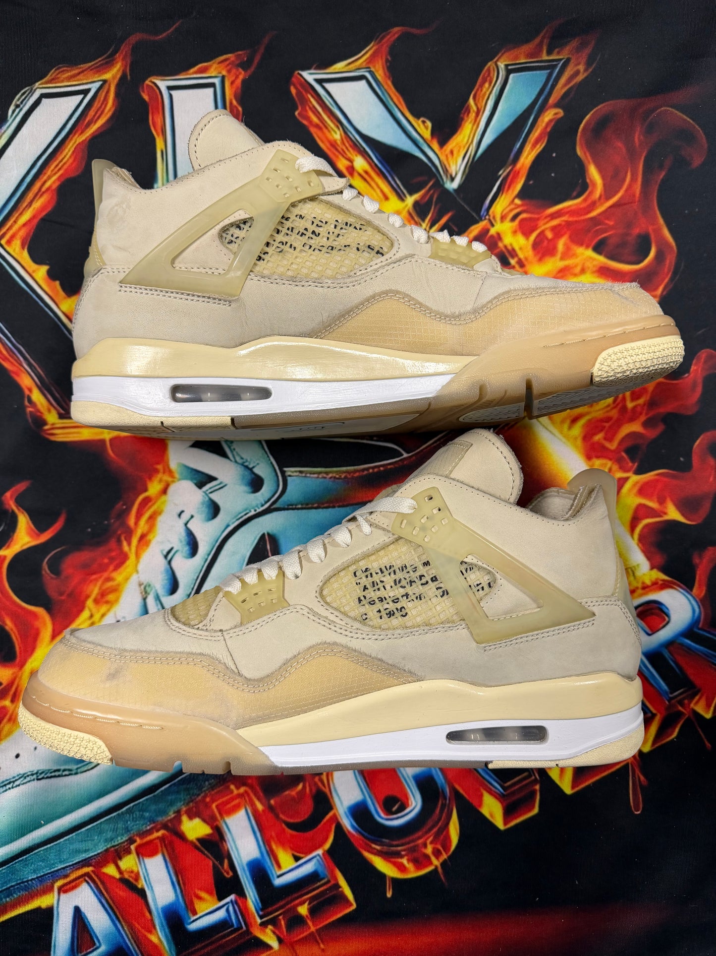 JORDAN 4 OFFWHITE SAIL