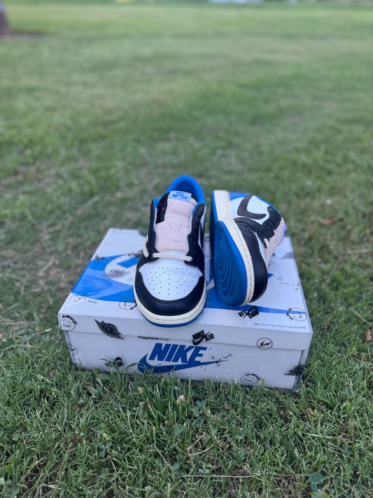 Jordan 1 Retro Low OG SP "Fragment X Travis Scott" Sz 12M