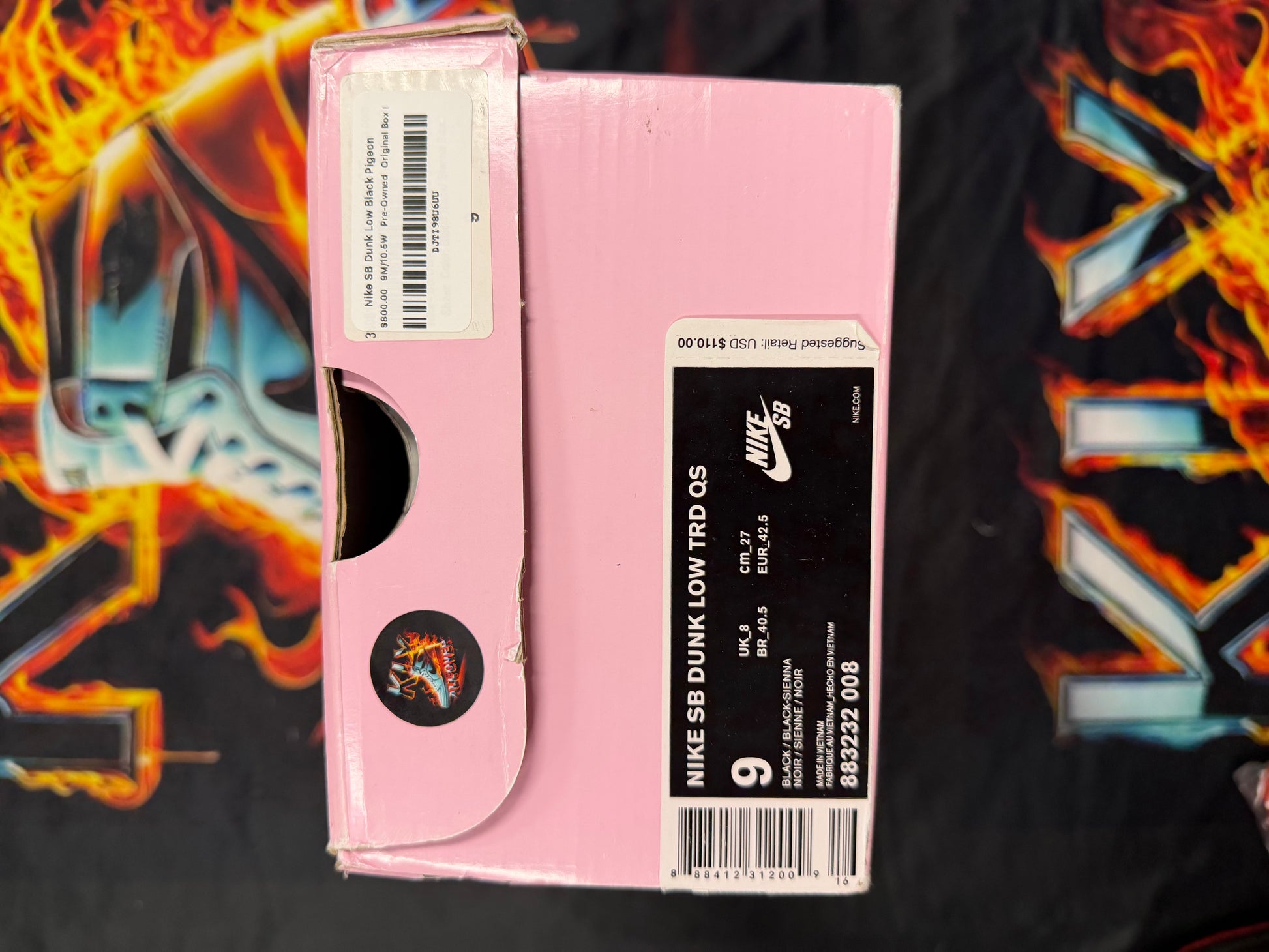 Nike SB Dunk Low Black Pigeon