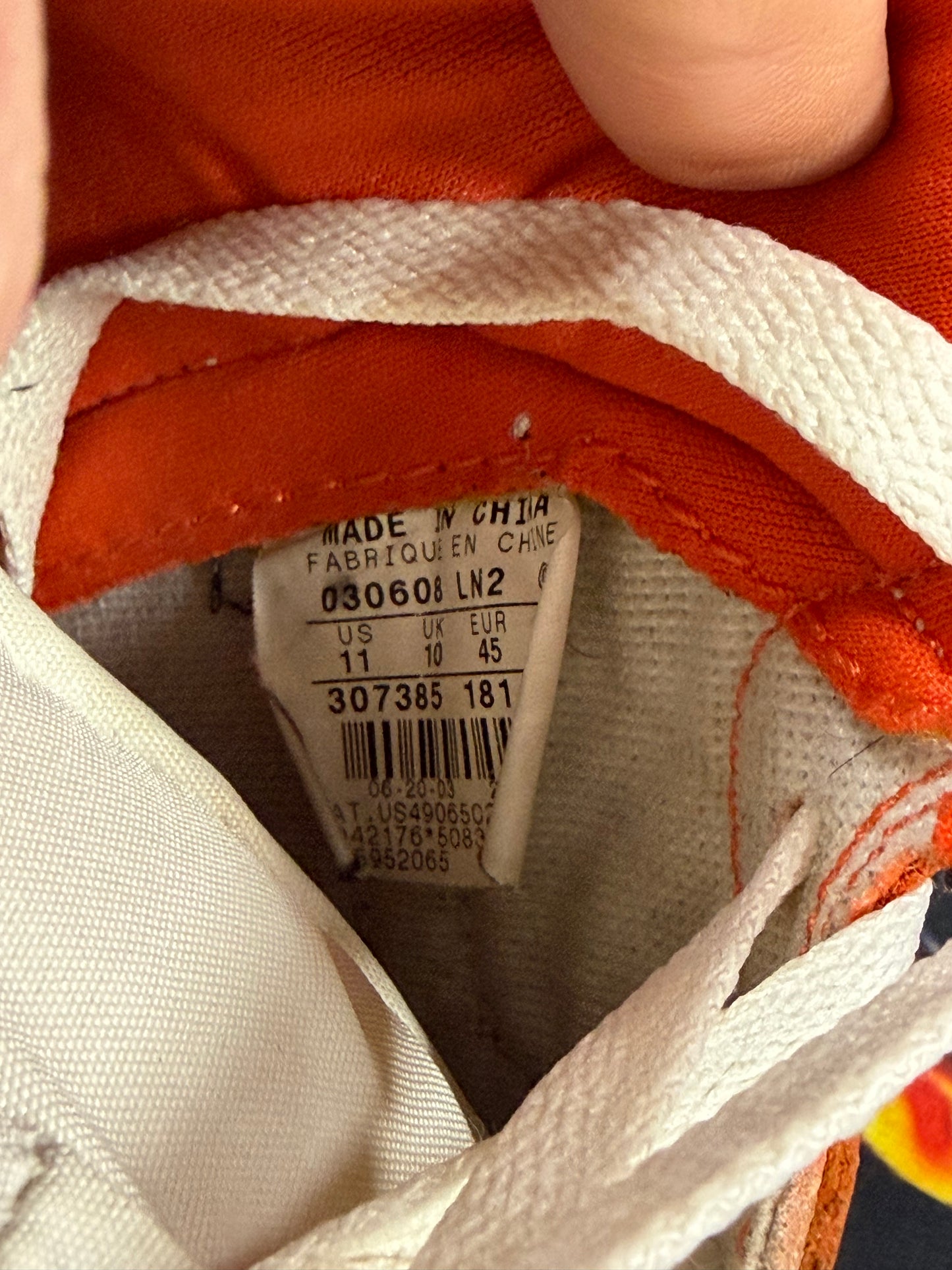 NIKE SB DUNK HIGH SUPREME STARS ORANGE