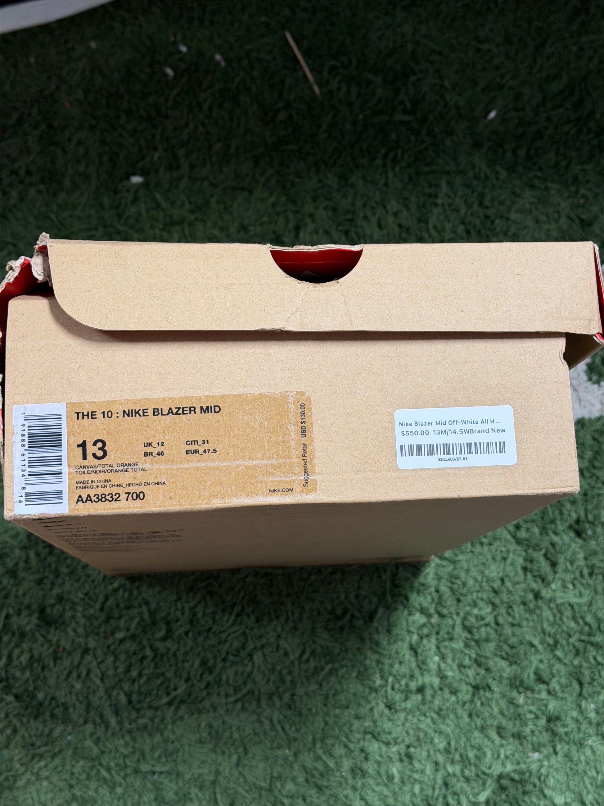 Nike Blazer Mid Off-White All Hallow's Eve