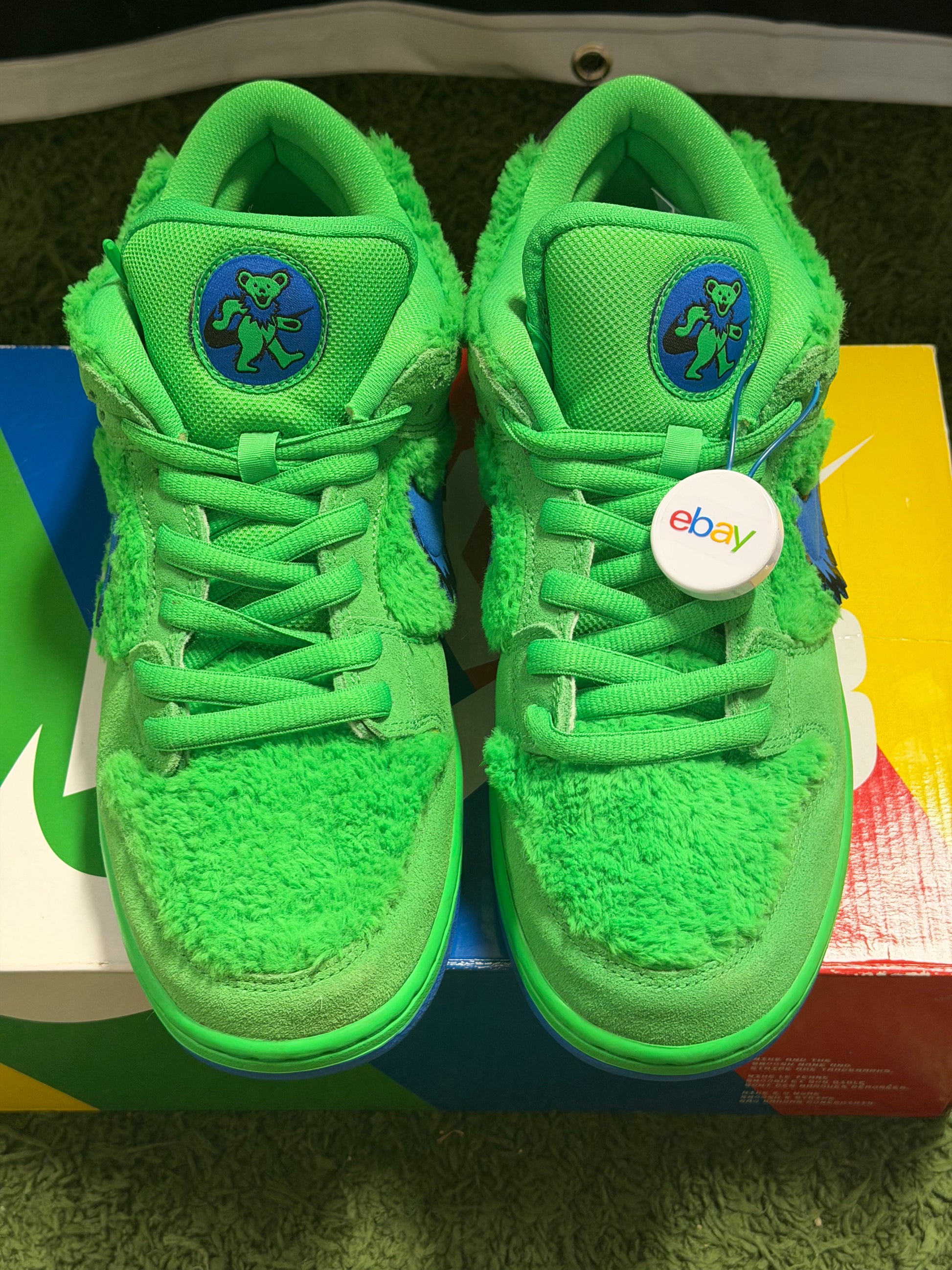 Nike SB Dunk Low Grateful Dead Bears Green