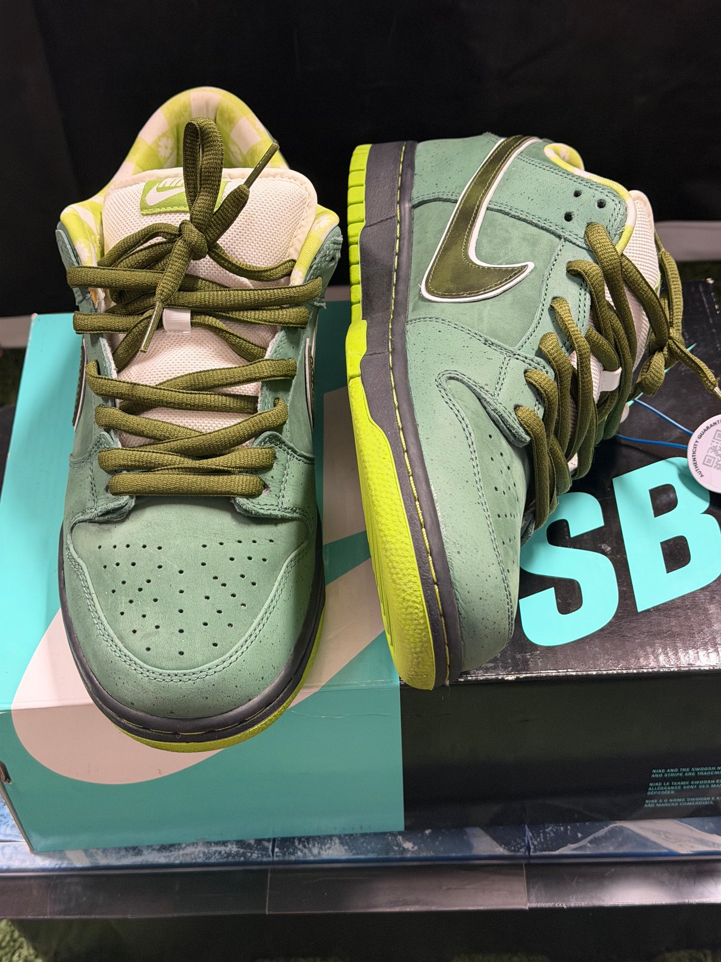 Nike SB Dunk Low Concepts Green Lobster (Special Box)