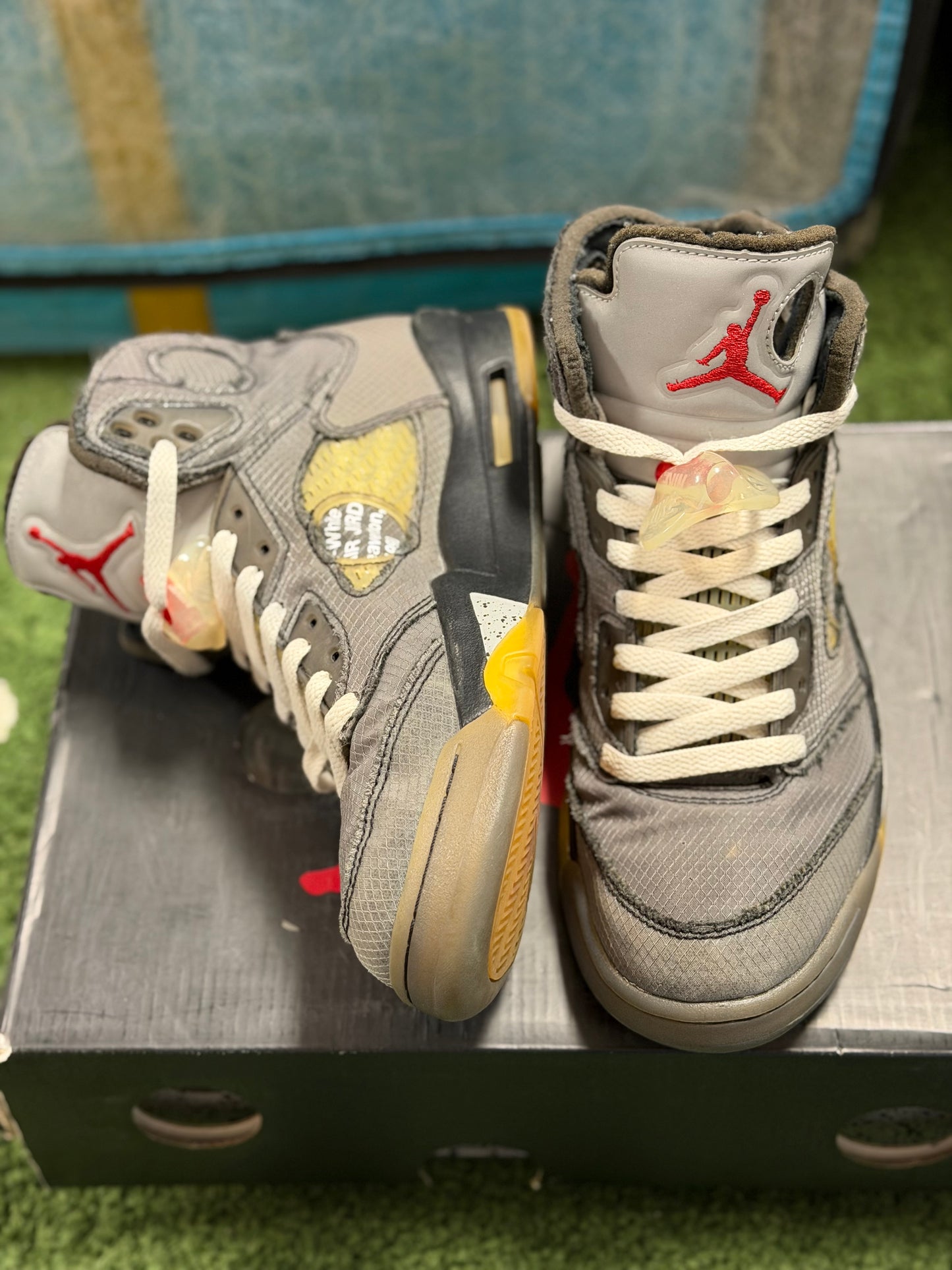 JORDAN 5 OFFWHITE MUSLIN
