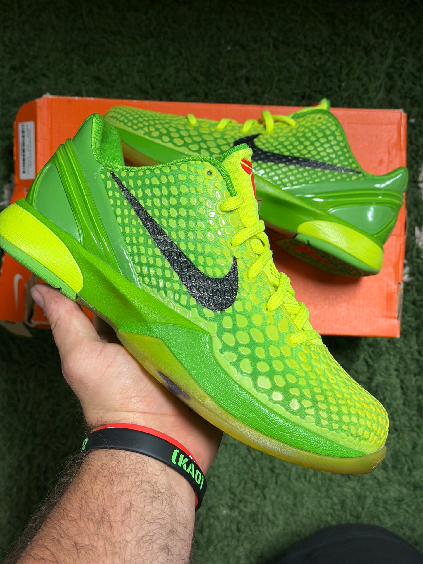 Nike Kobe 6 Grinch (GS)