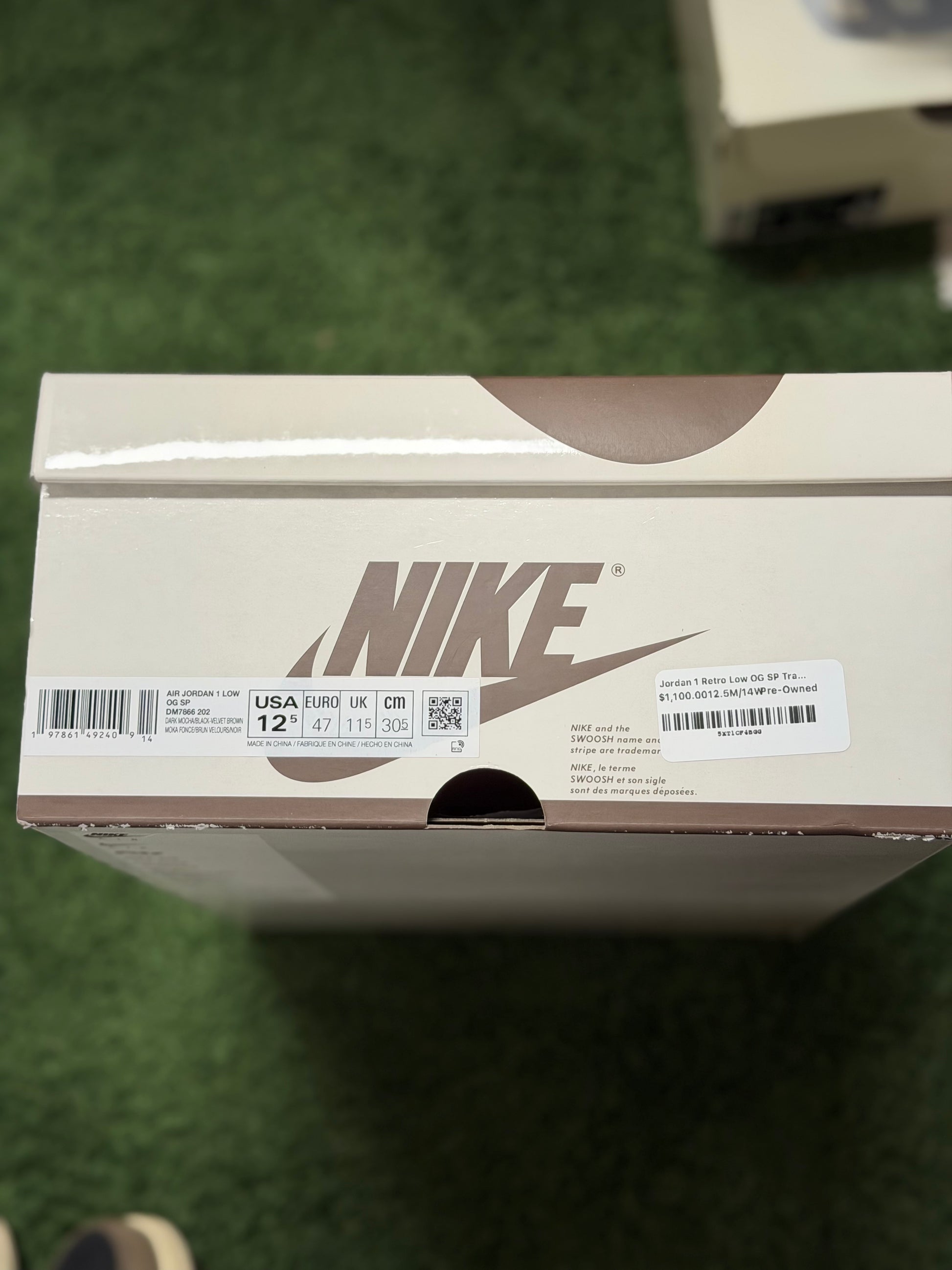 Jordan 1 Retro Low OG SP Travis Scott Mocha