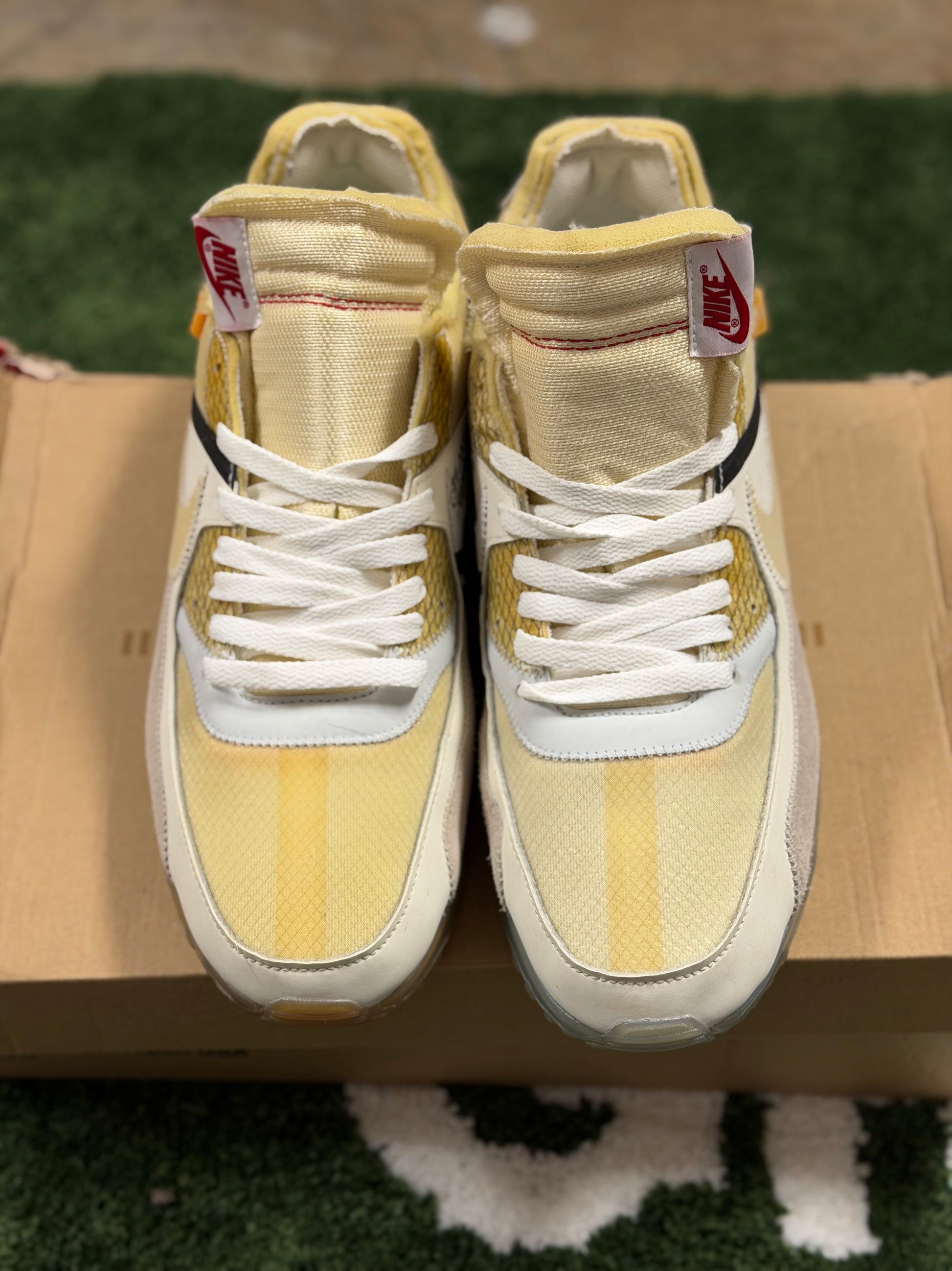 NIKE AIRMAX 90 OFFWHITE THE TEN (WHITE)