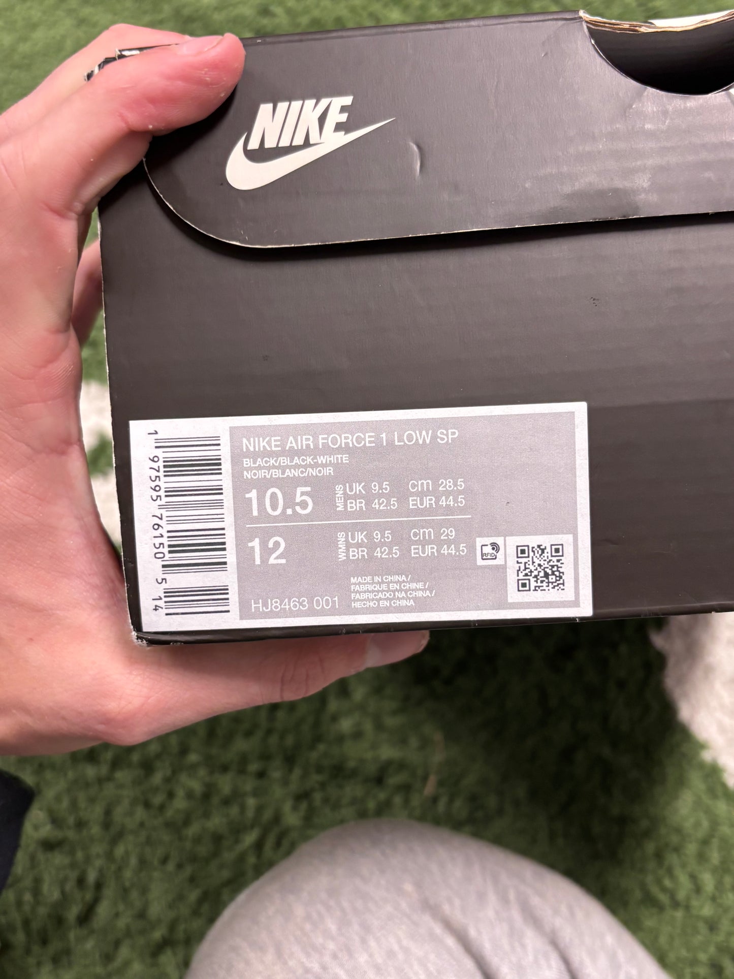 Nike Air Force 1 Low Cactus Plant Flea Market Black (2024)