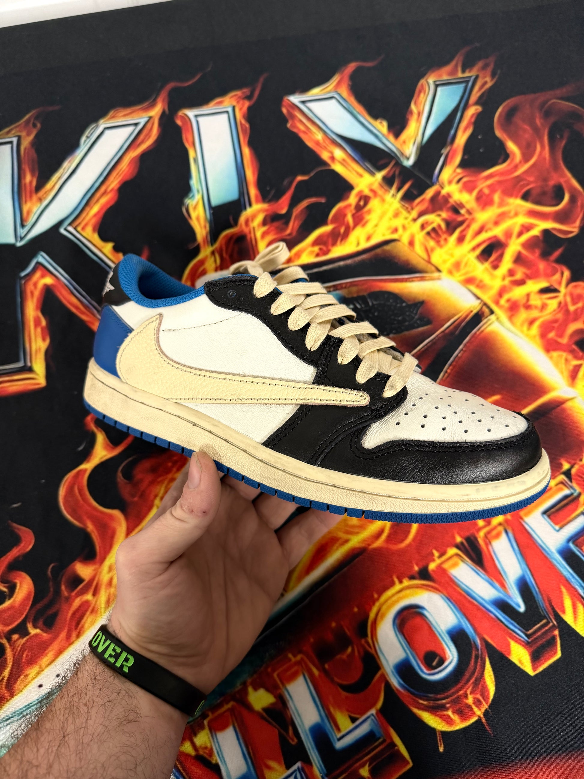 JORDAN 1 LOW TRAVIS SCOTT FRAGMENT