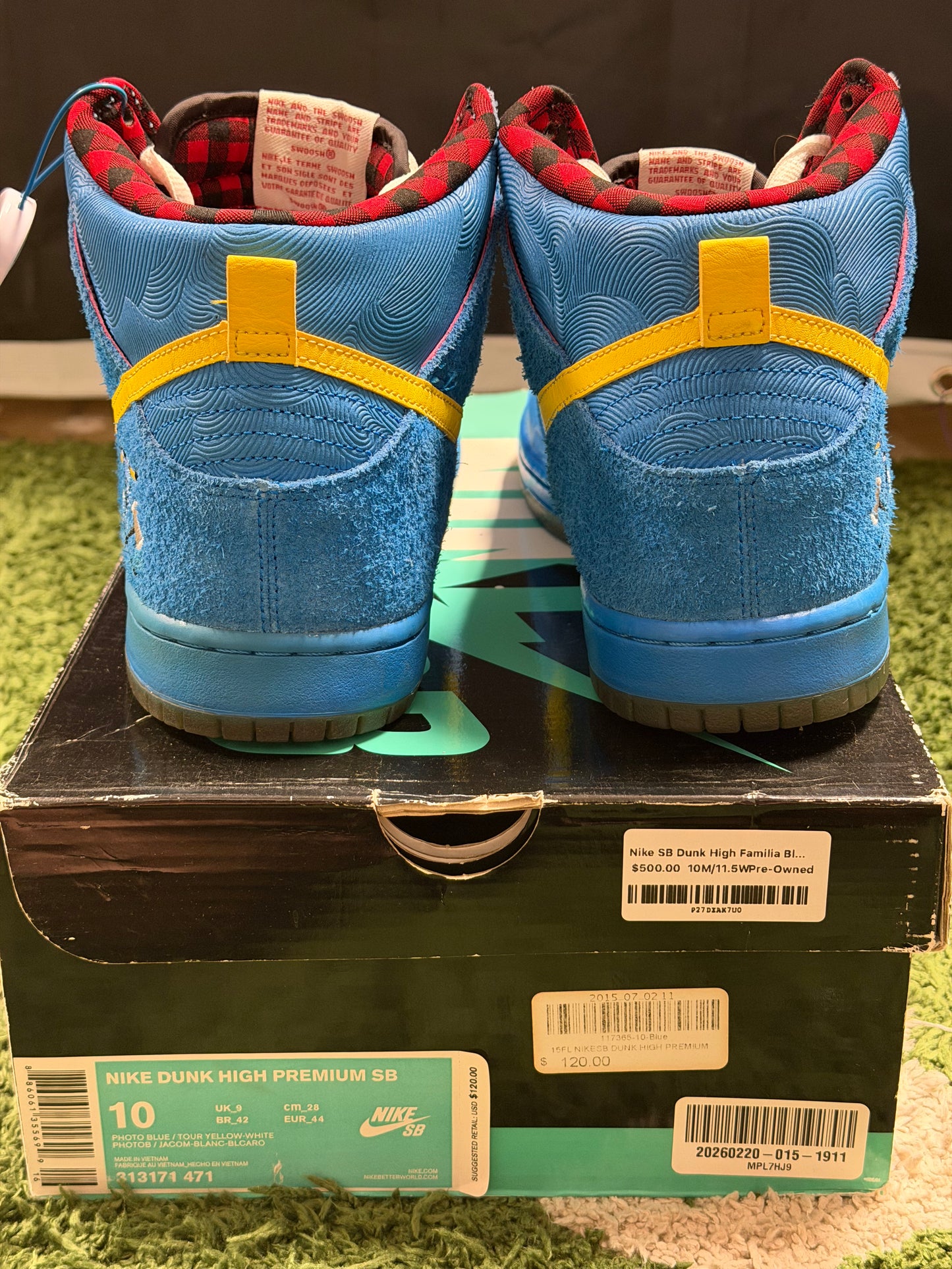 Nike SB Dunk High Familia Blue Ox