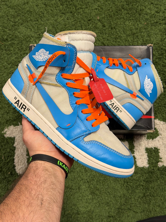 Jordan 1 Retro High Off-White University Blue