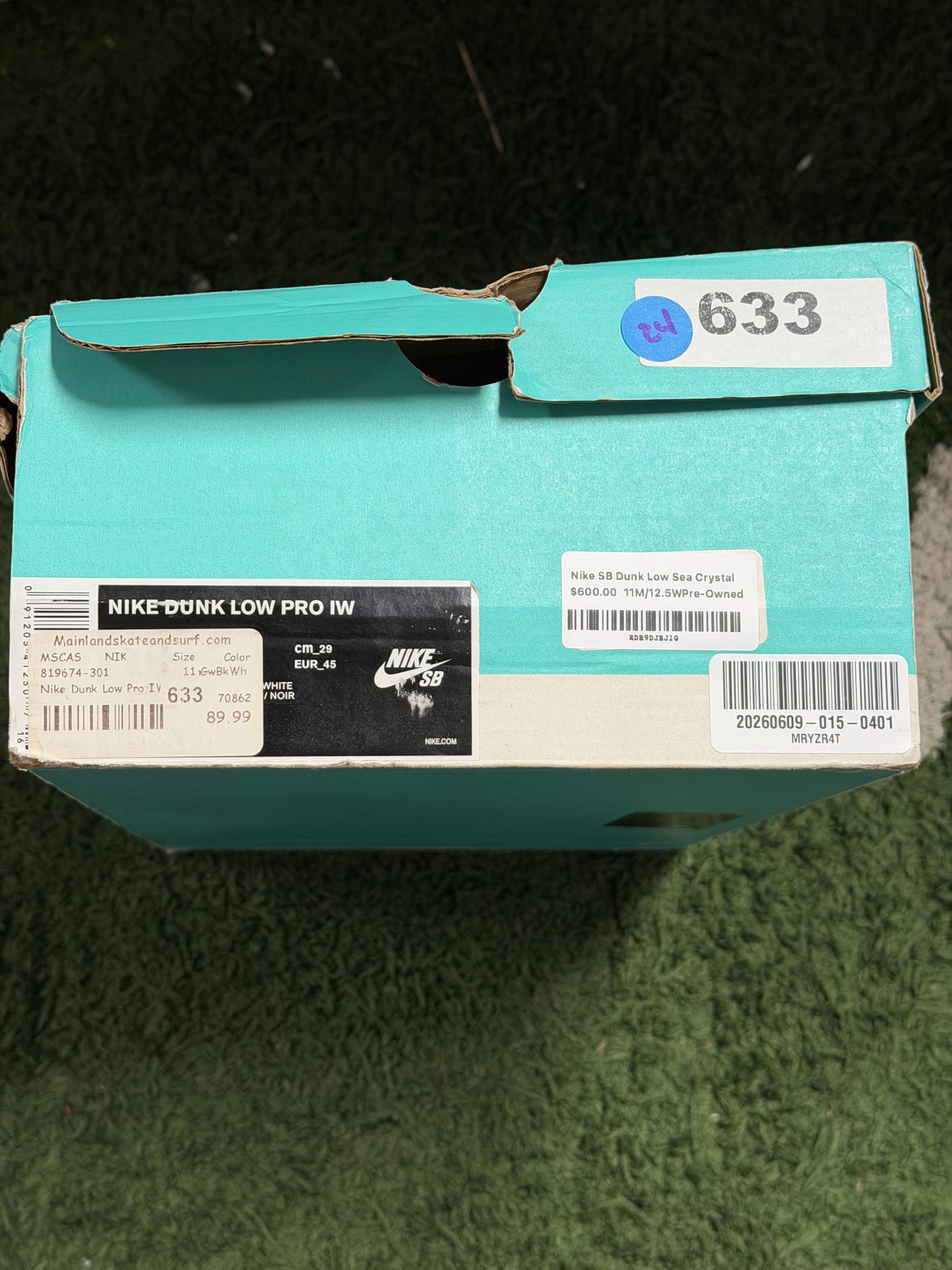 Nike SB Dunk Low Sea Crystal