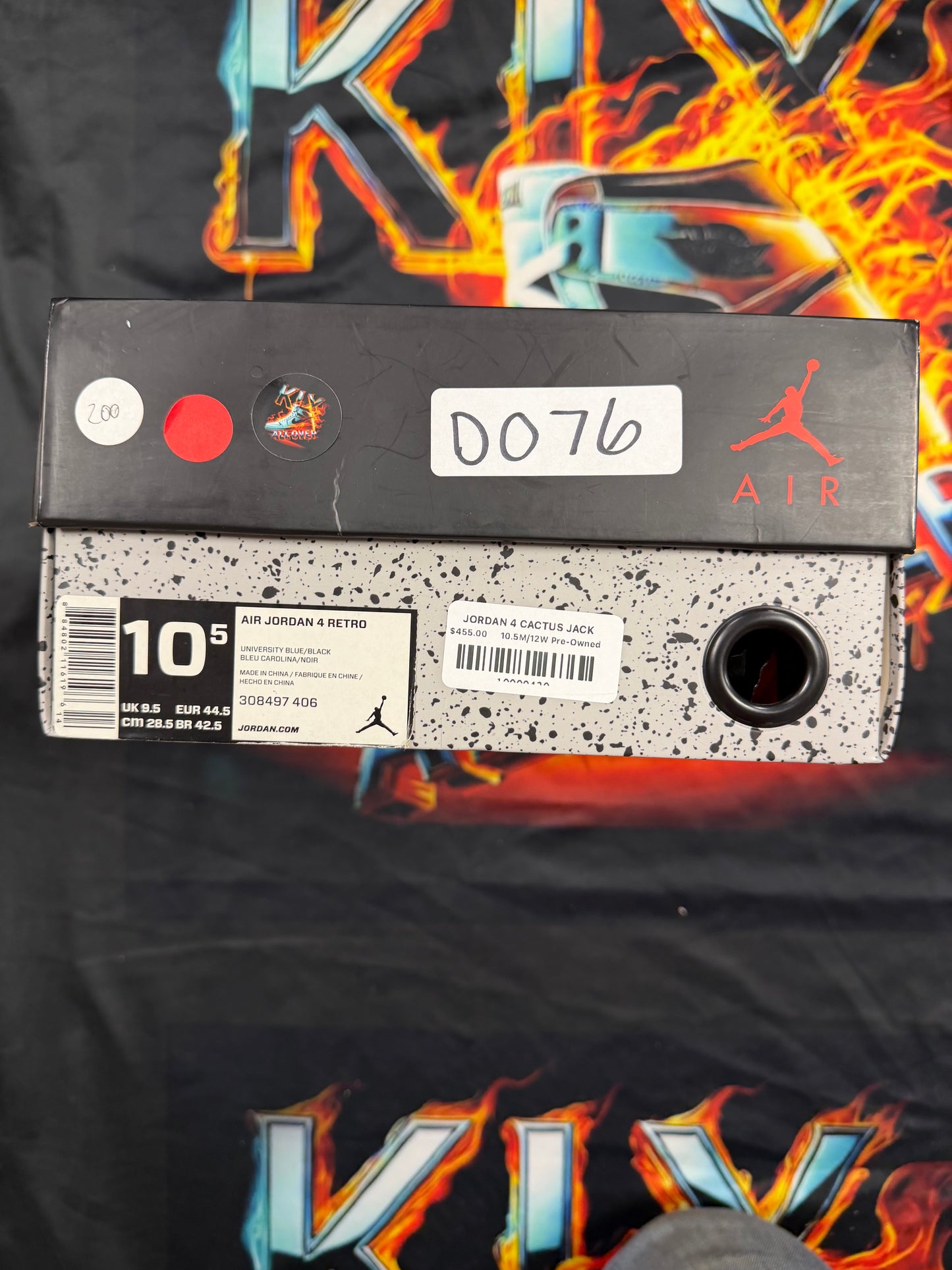 JORDAN 4 CACTUS JACK