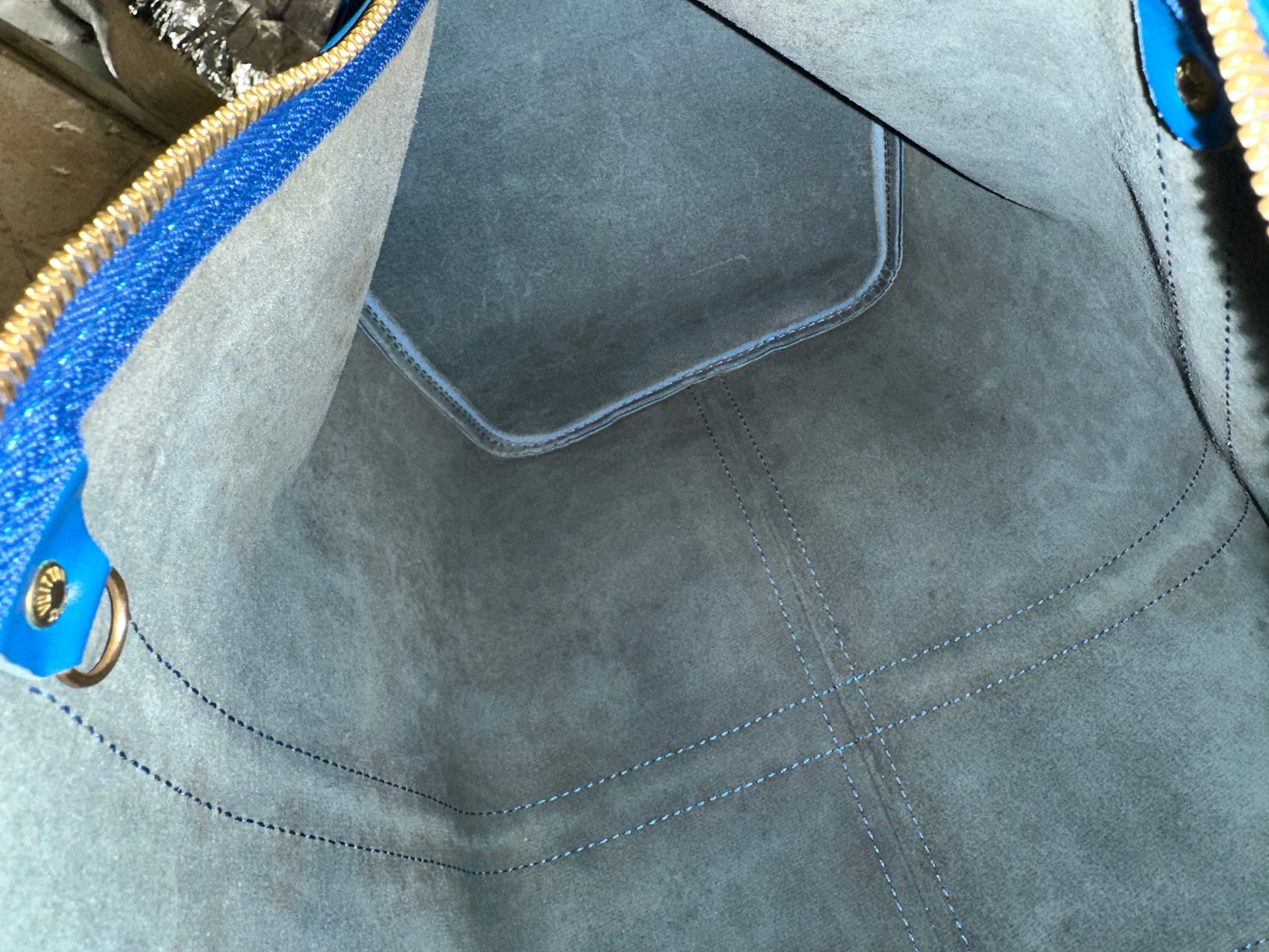 Louis Vuitton Keepall Epi 45 Blue