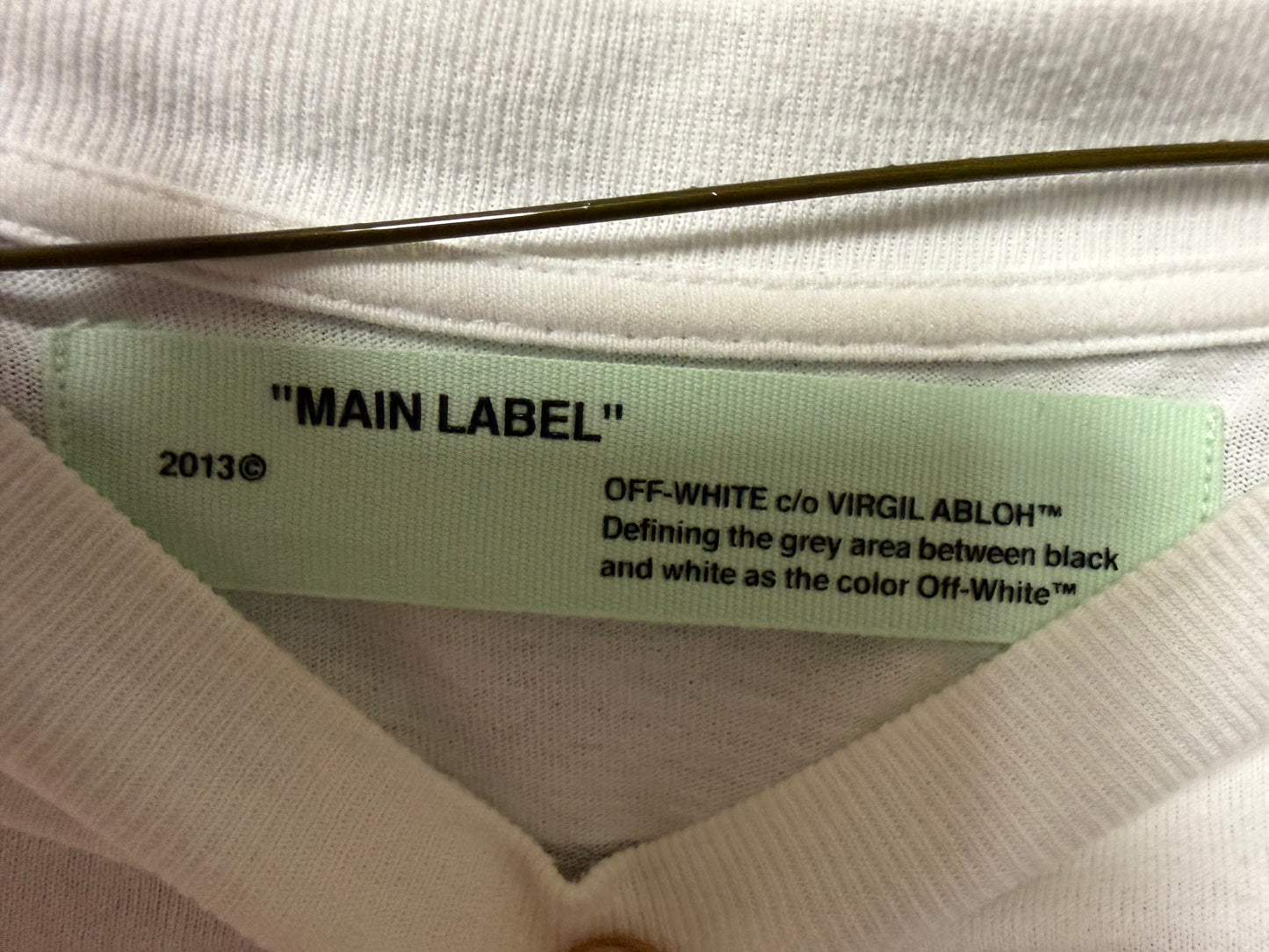 OFF-WHITE CARAVAGGIO NARCISO WHITE