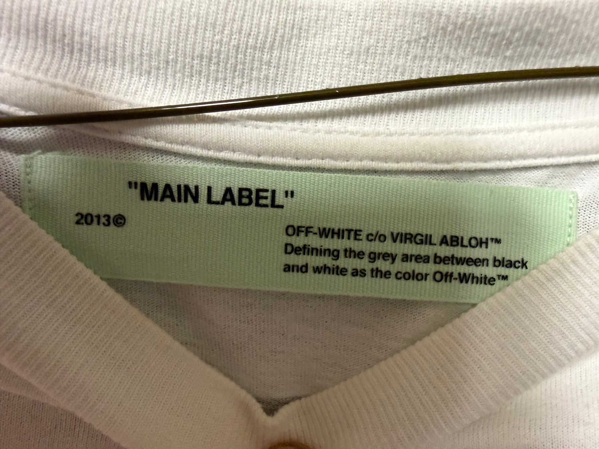OFF-WHITE CARAVAGGIO NARCISO WHITE