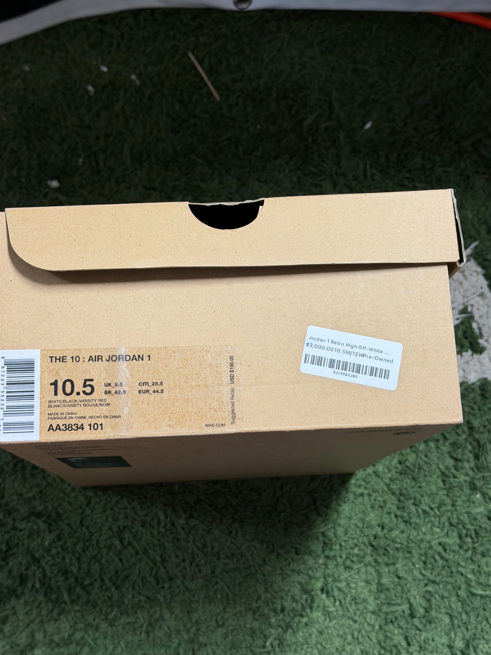 Jordan 1 Retro High Off-White Chicago