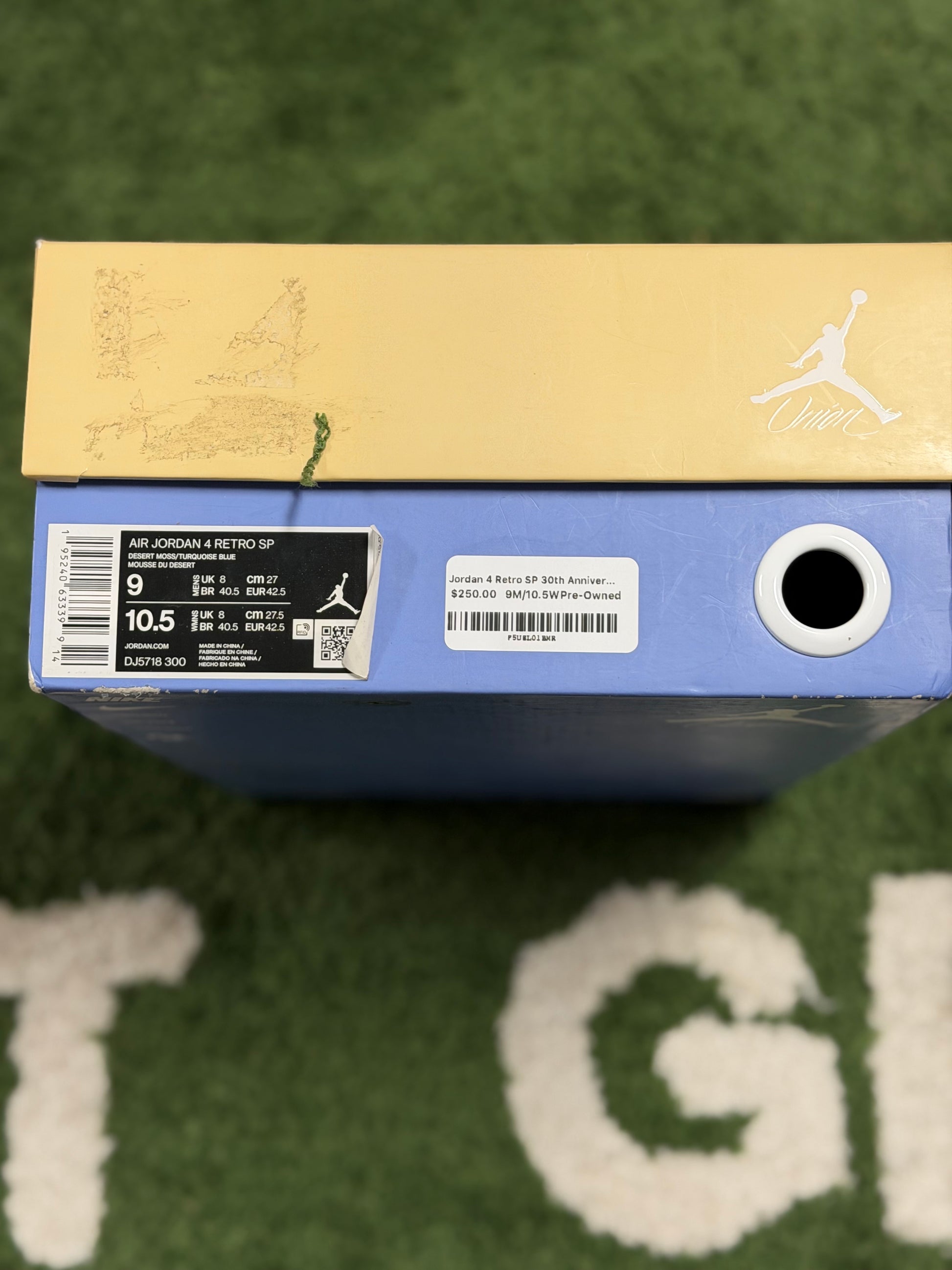 Jordan 4 Retro SP 30th Anniversary Union Desert Moss