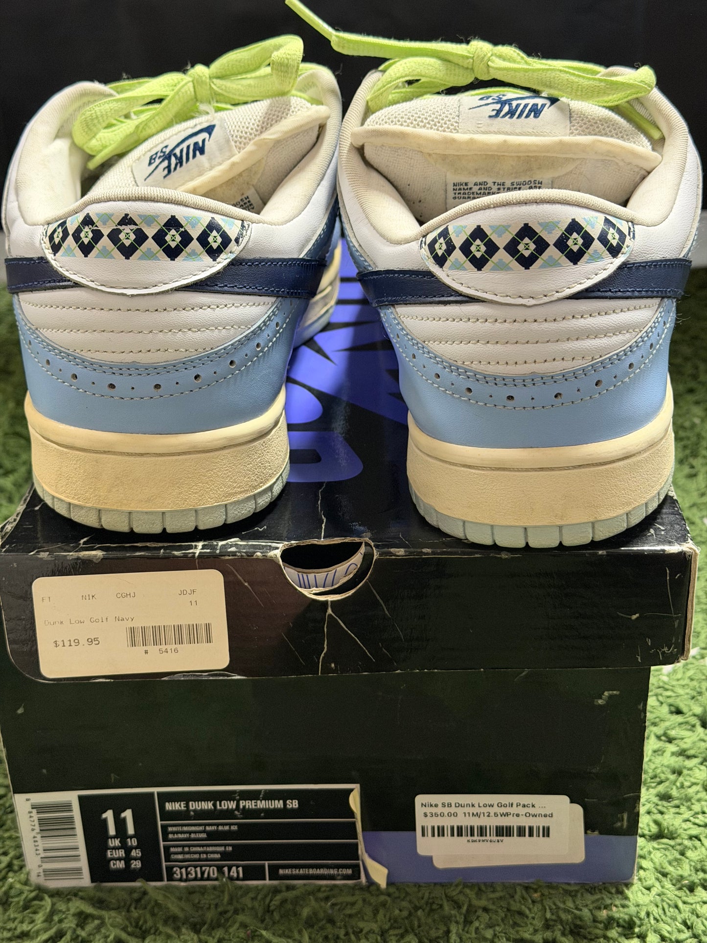 Nike SB Dunk Low Golf Pack Blue