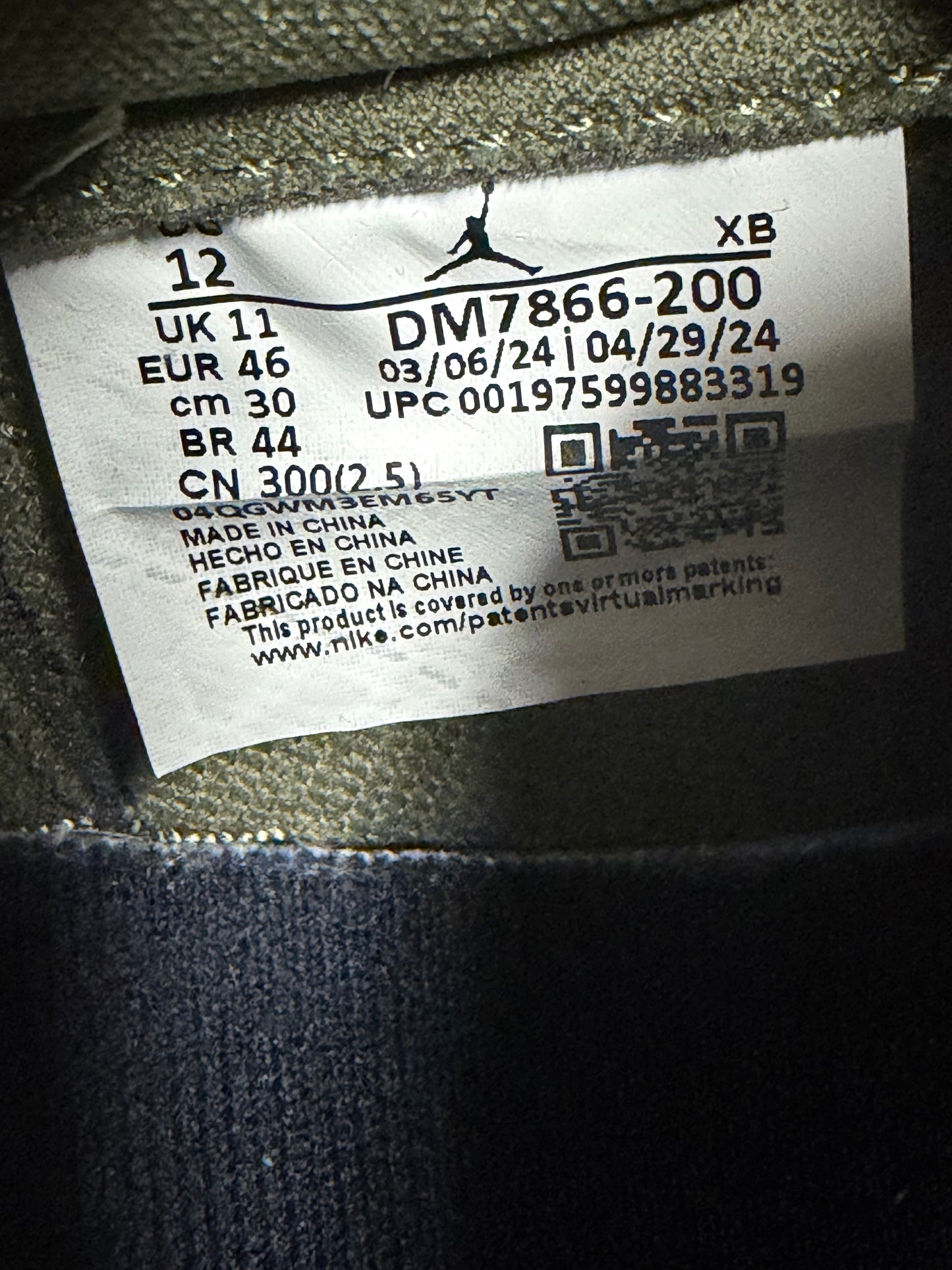 Jordan 1 Retro Low OG SP Travis Scott Medium Olive