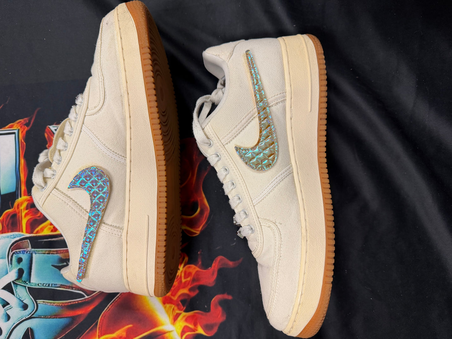 NIKE AIRFORCE 1 LOW TRAVIS SCOTT SAIL