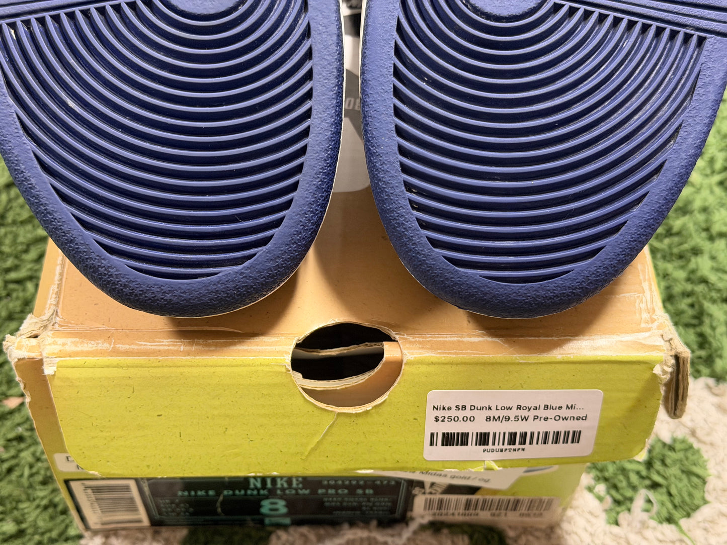 Nike SB Dunk Low Royal Blue Midas Gold