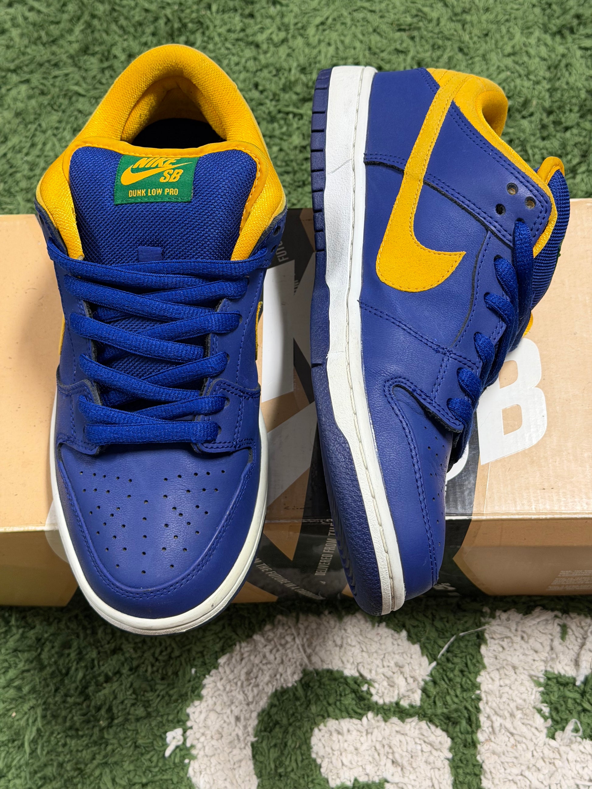Nike SB Dunk Low Royal Blue Midas Gold