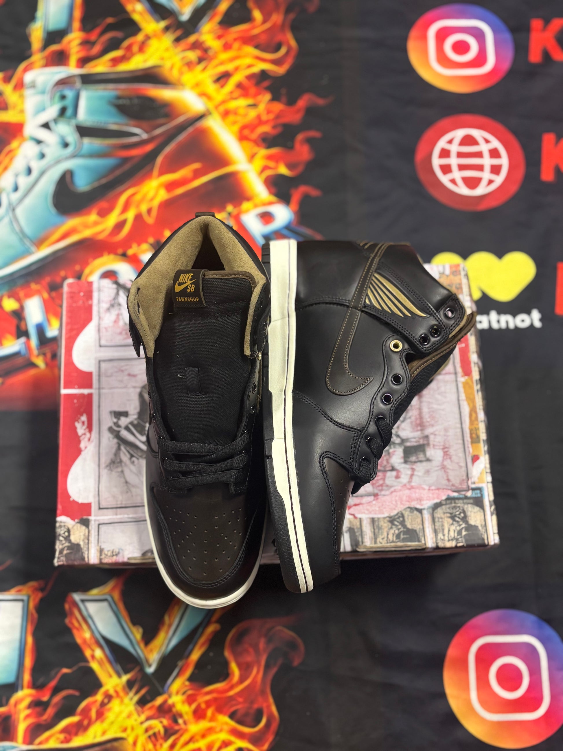 Nike SB Dunk High Pawnshop Skate Co. Old Soul (Special Box)