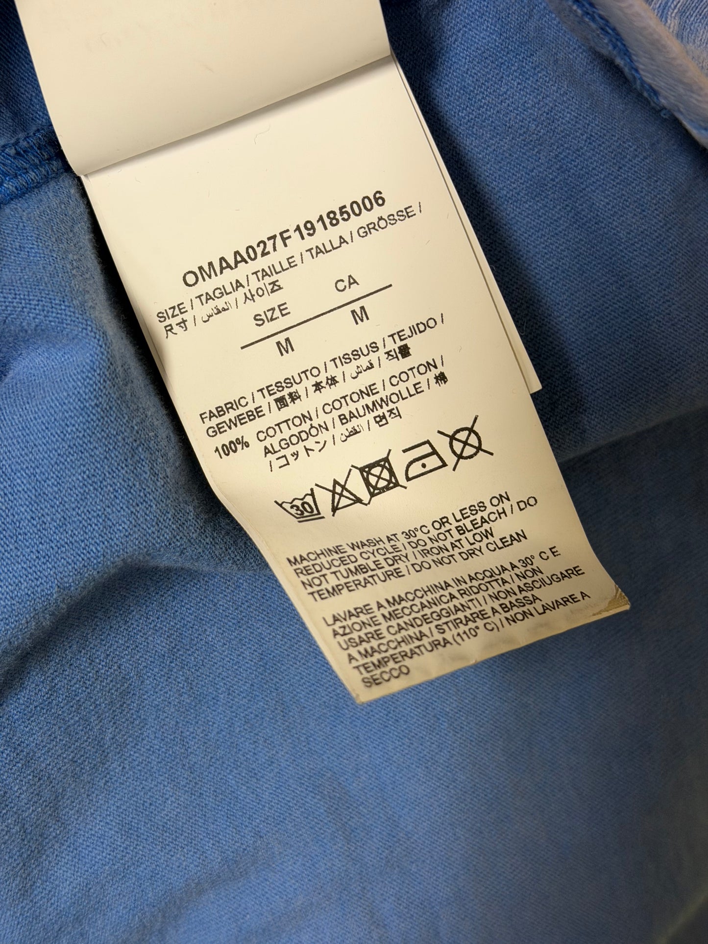 OFFWHITE T-SHIRT VIOLET