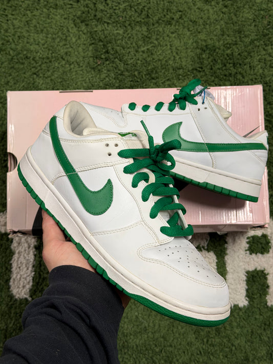 Nike Dunk Low Pro SB White Classic Green