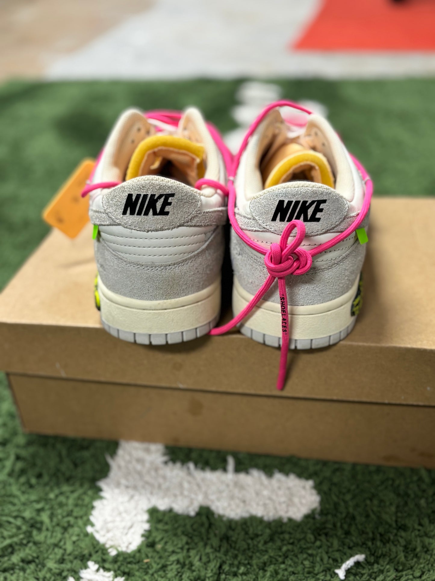 NIKE DUNK LOW OFFWHITE LOT 17 OF 50