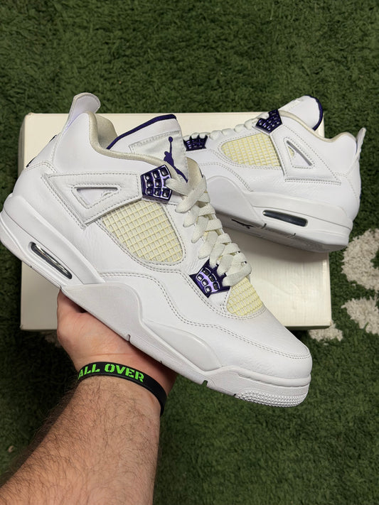 Jordan 4 Retro Metallic Purple