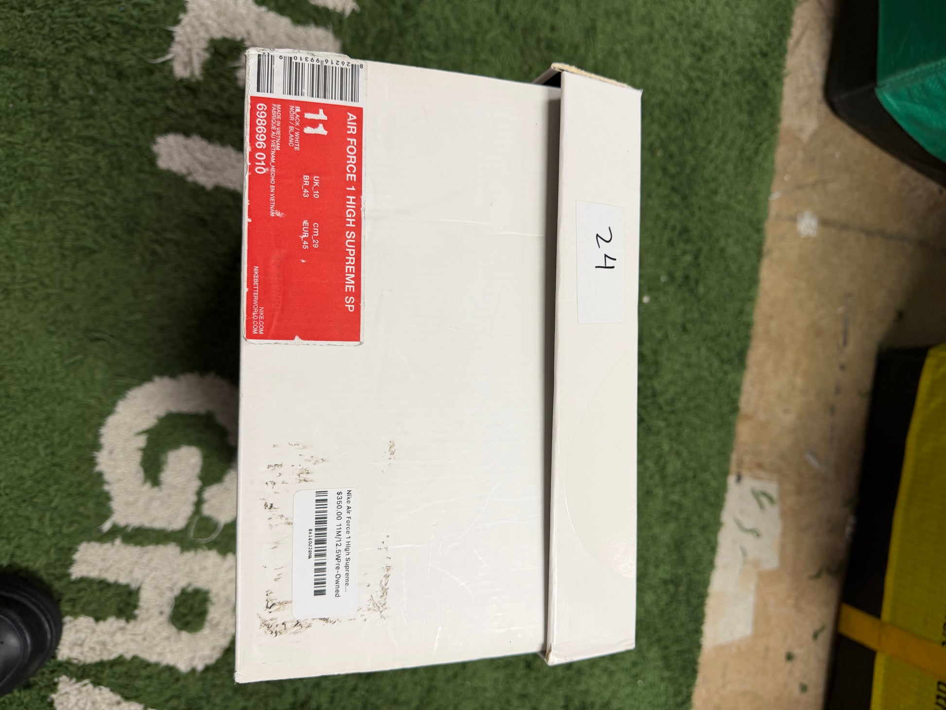 Nike Air Force 1 High Supreme World Famous Black